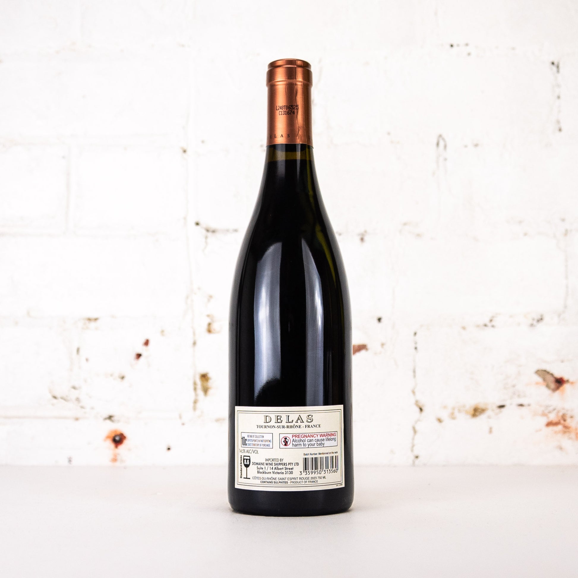 Delas - Cotes Du Rhone Saint Esprit-Rouge 750ml