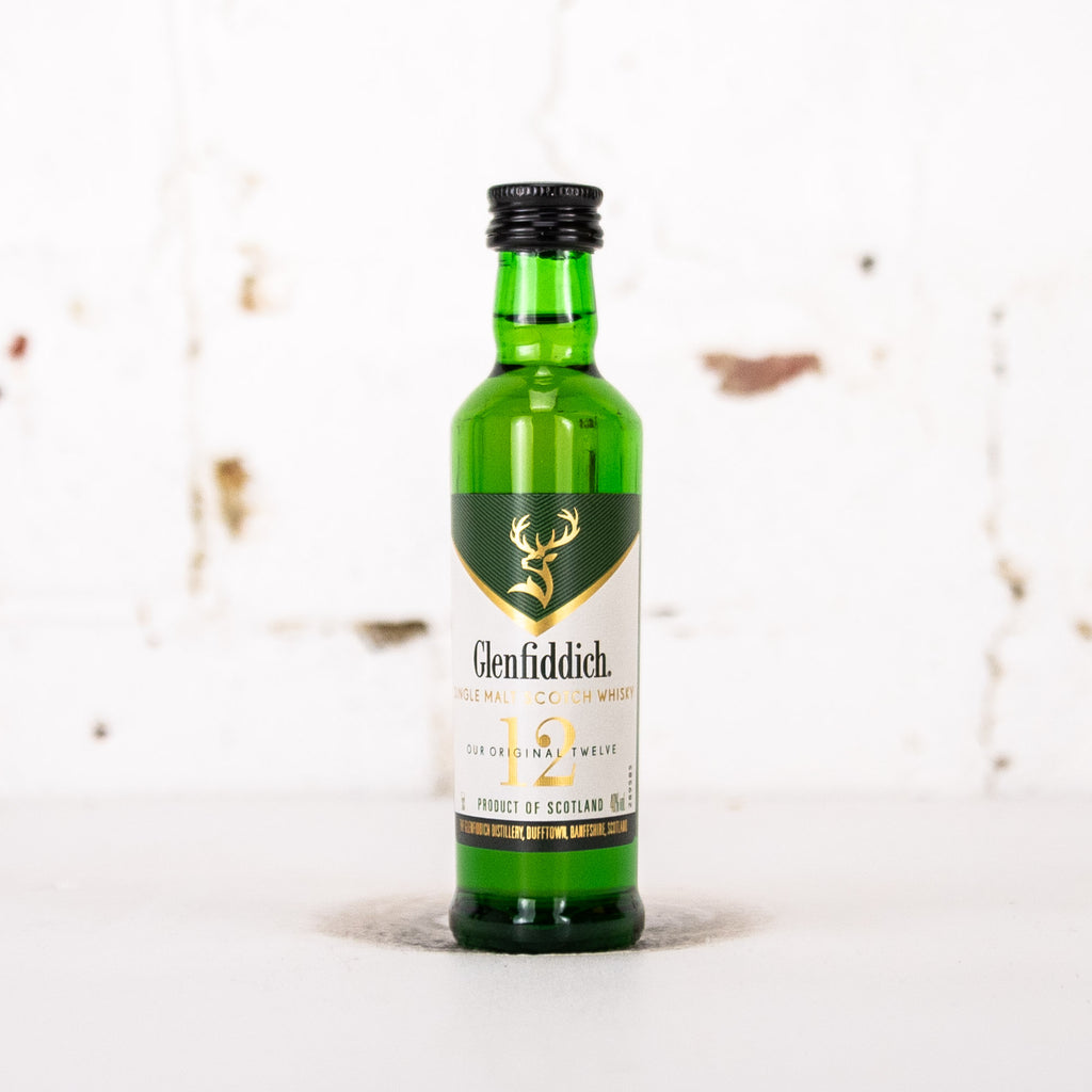 Glenfiddich - 12YO Single Malt Scotch Whisky 50ml