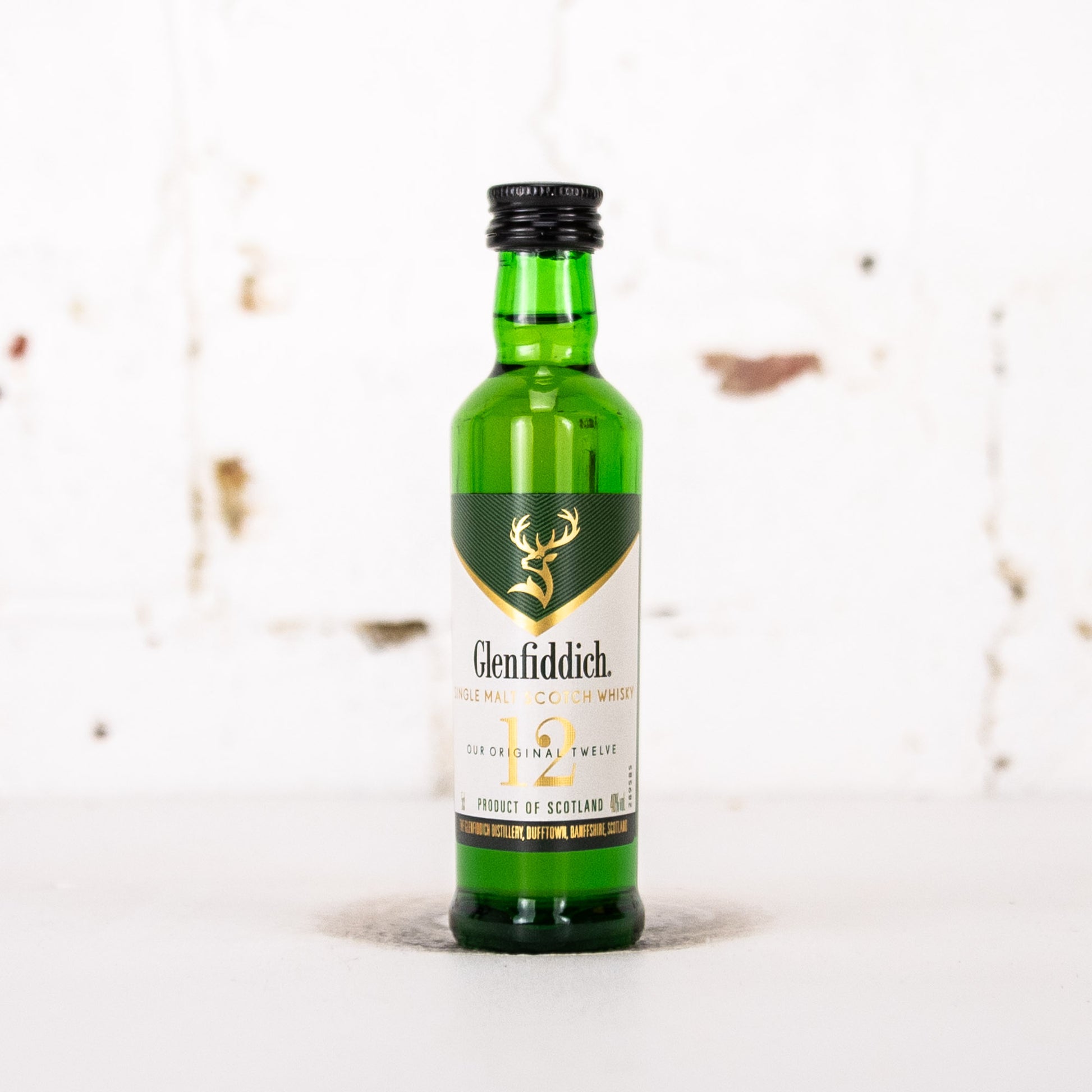 Glenfiddich - 12YO Single Malt Scotch Whisky 50ml