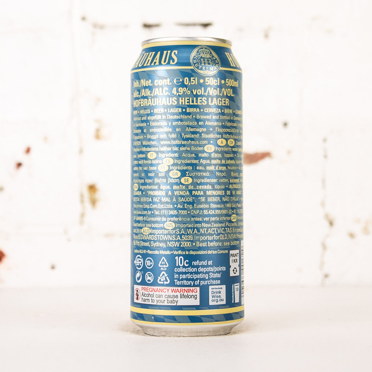 Hofbrau - Hofbräuhaus Helles Lager