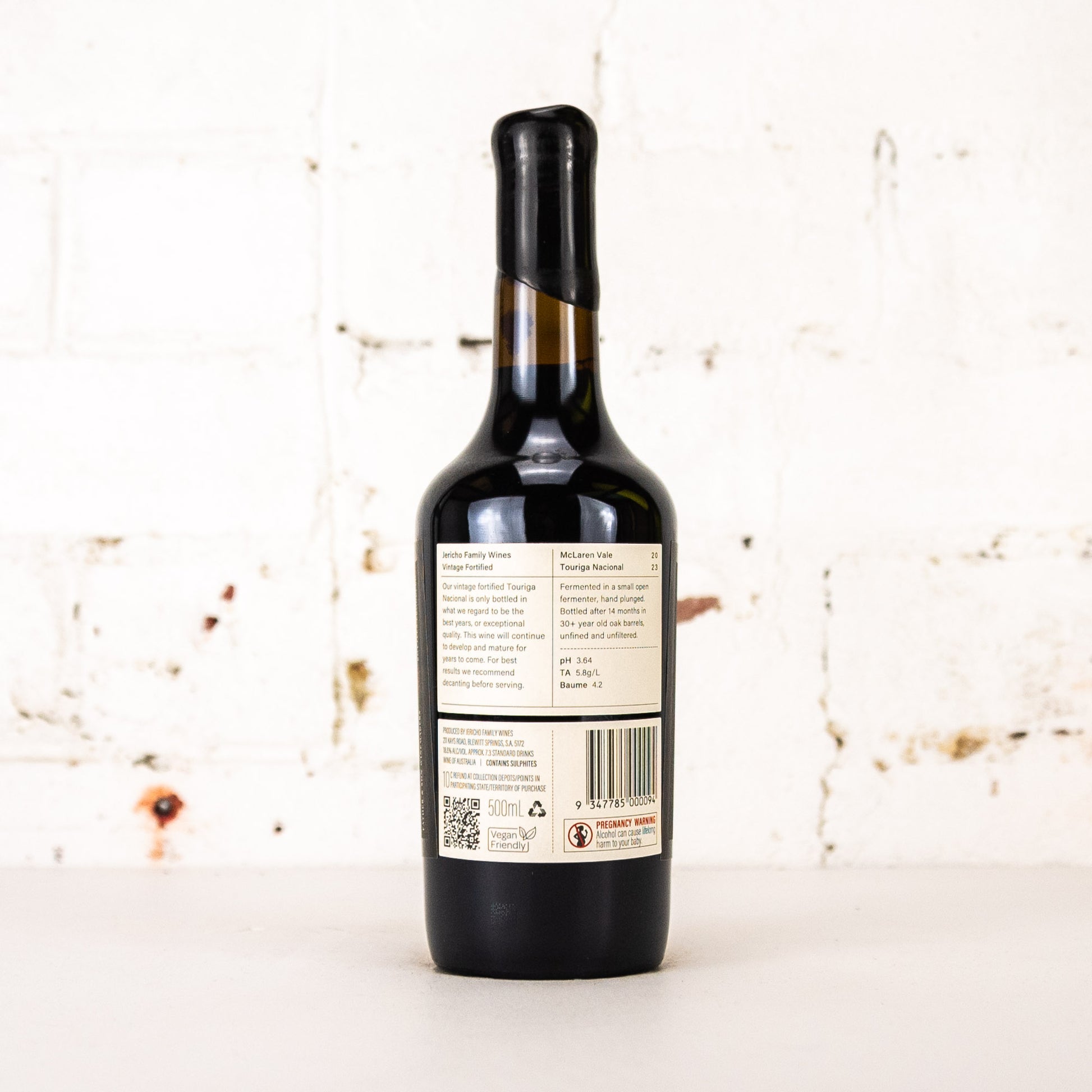 Jericho - Fortified Touriga Nacional 2023 500ml