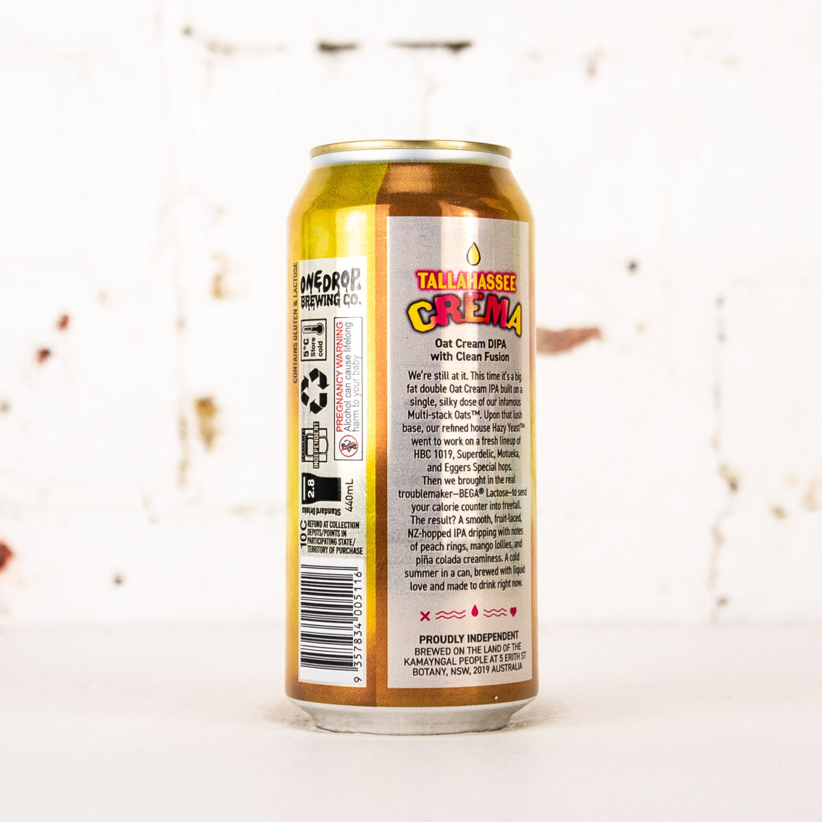 One Drop - Tallahassee Crema Oat Cream DIPA