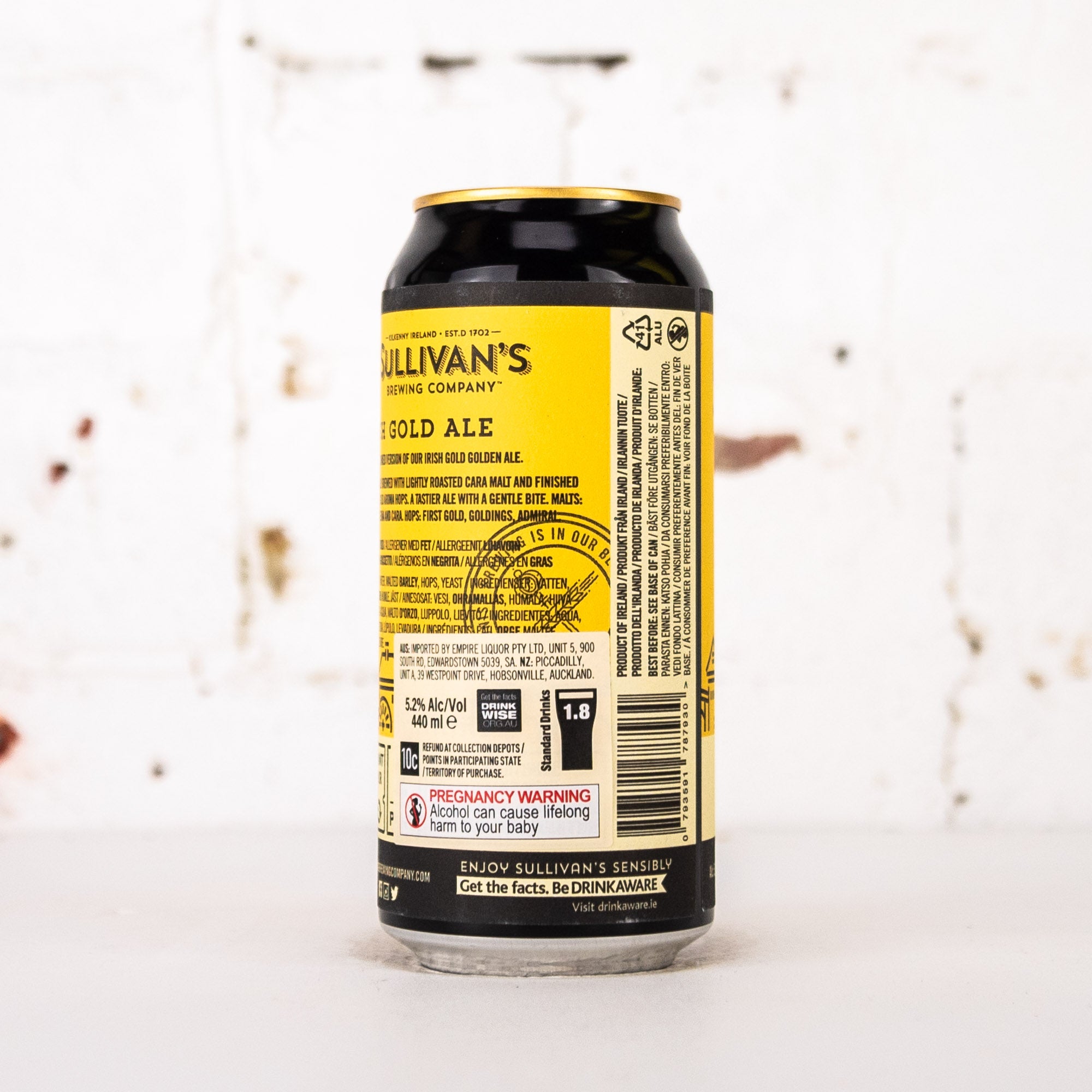 Sullivan's - Irish Gold Ale