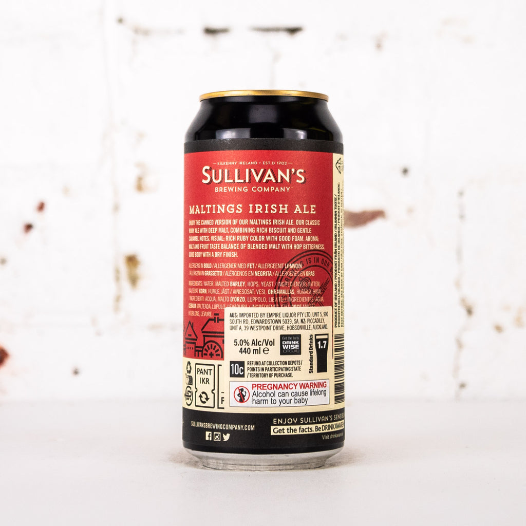 Sullivan's - Maltings Irish Red Ale