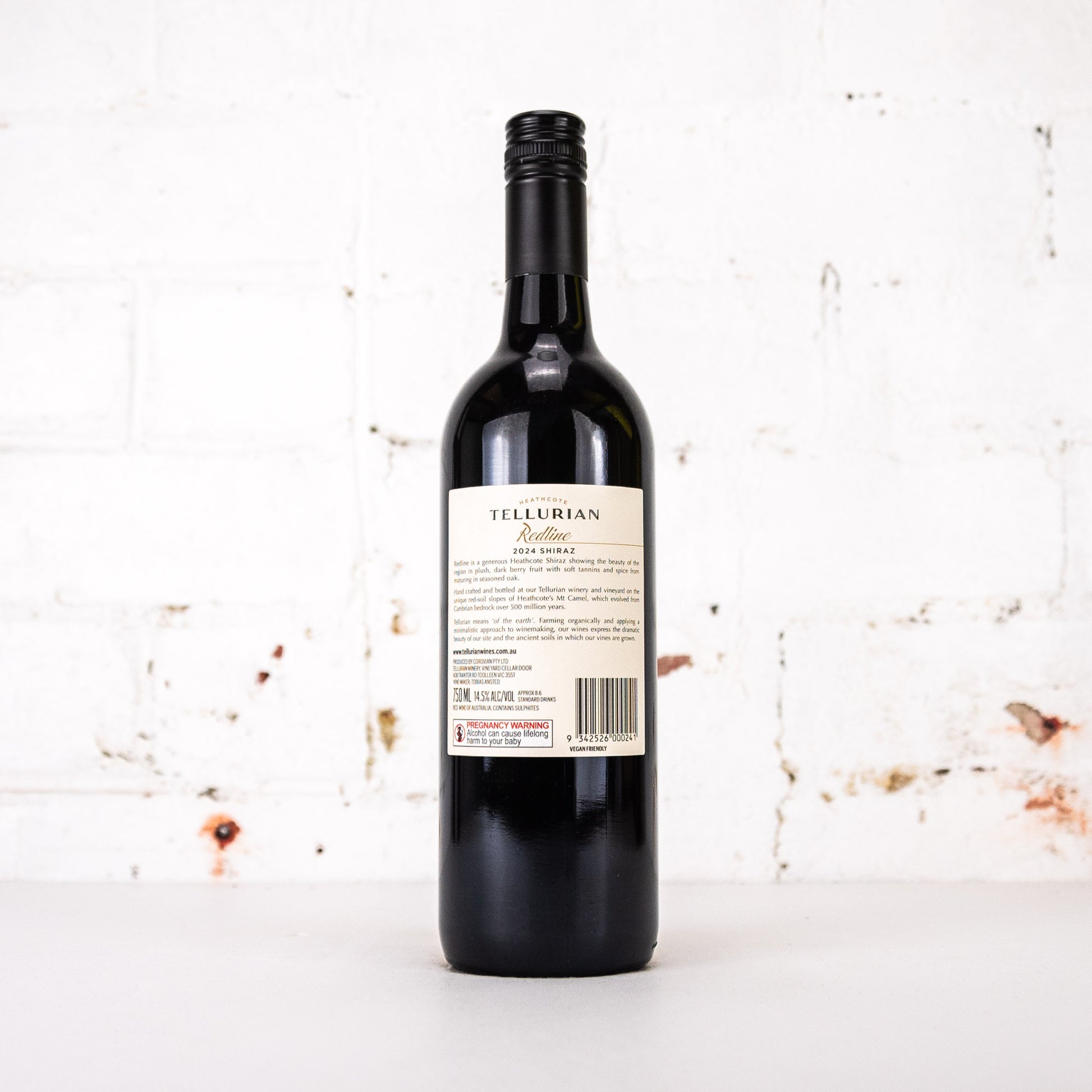Tellurian - Redline Shiraz 750ml