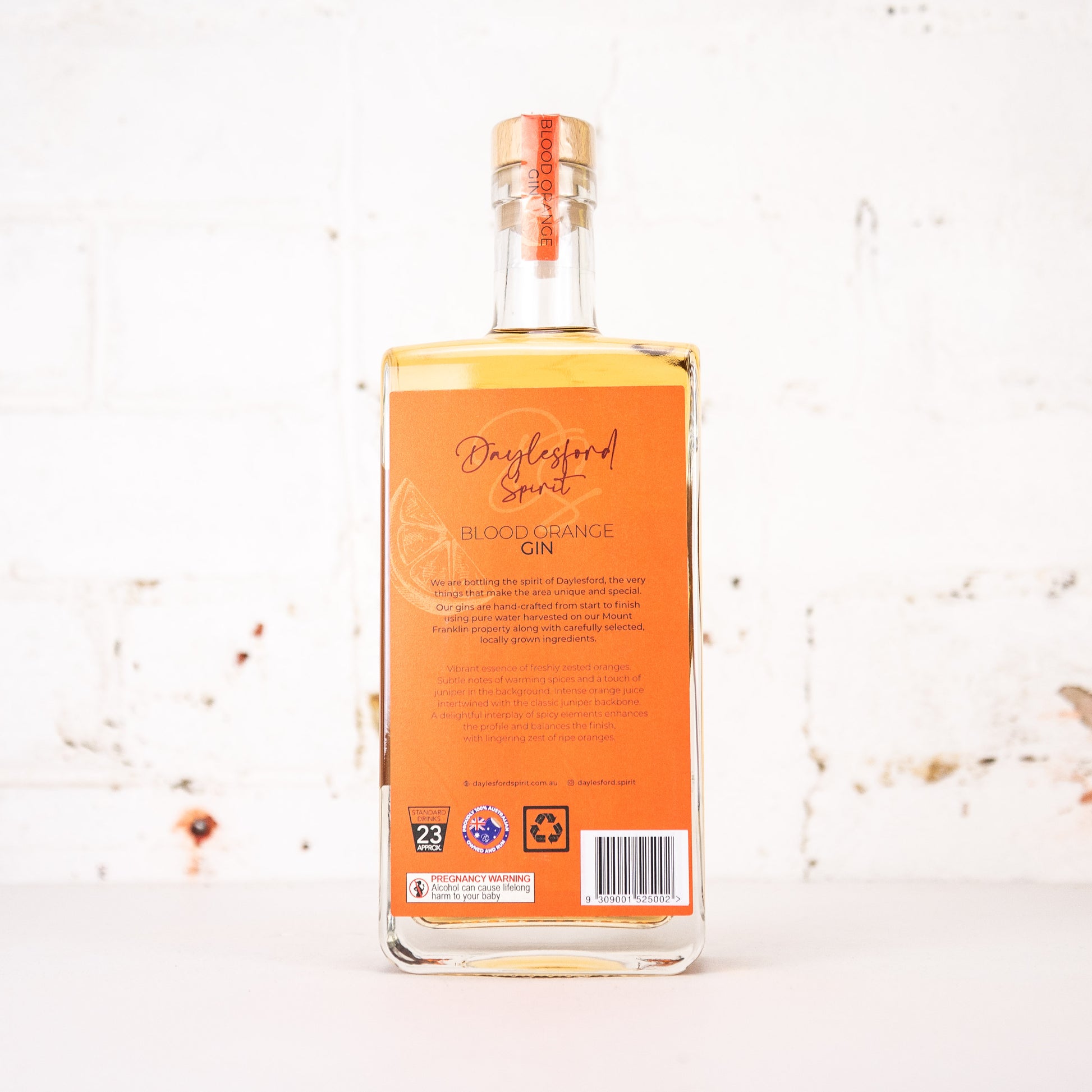 Daylesford Spirit - Blood Orange Gin 700ml