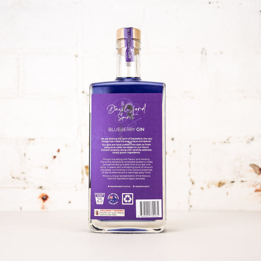 Daylesford Spirit - Blueberry Gin 700ml