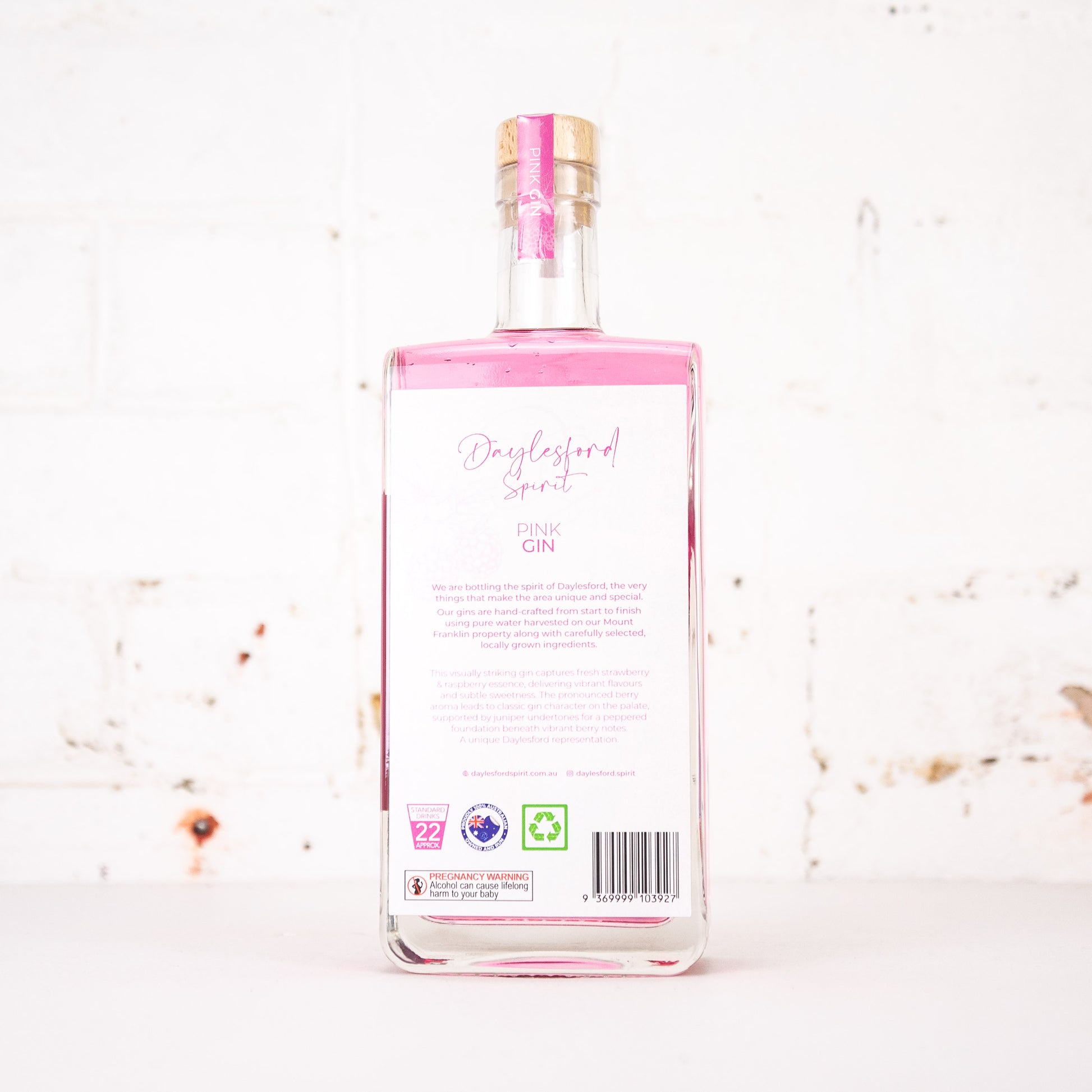 Daylesford Spirit - Pink Gin 700ml
