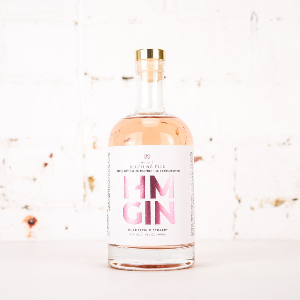 HM Gin - Blushing Pink Gin 500ml