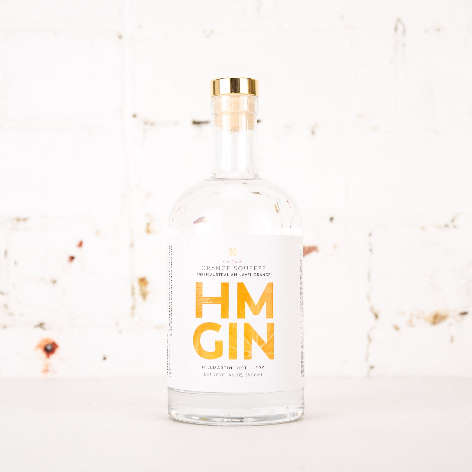 HM Gin - Orange Squeeze Gin 500ml