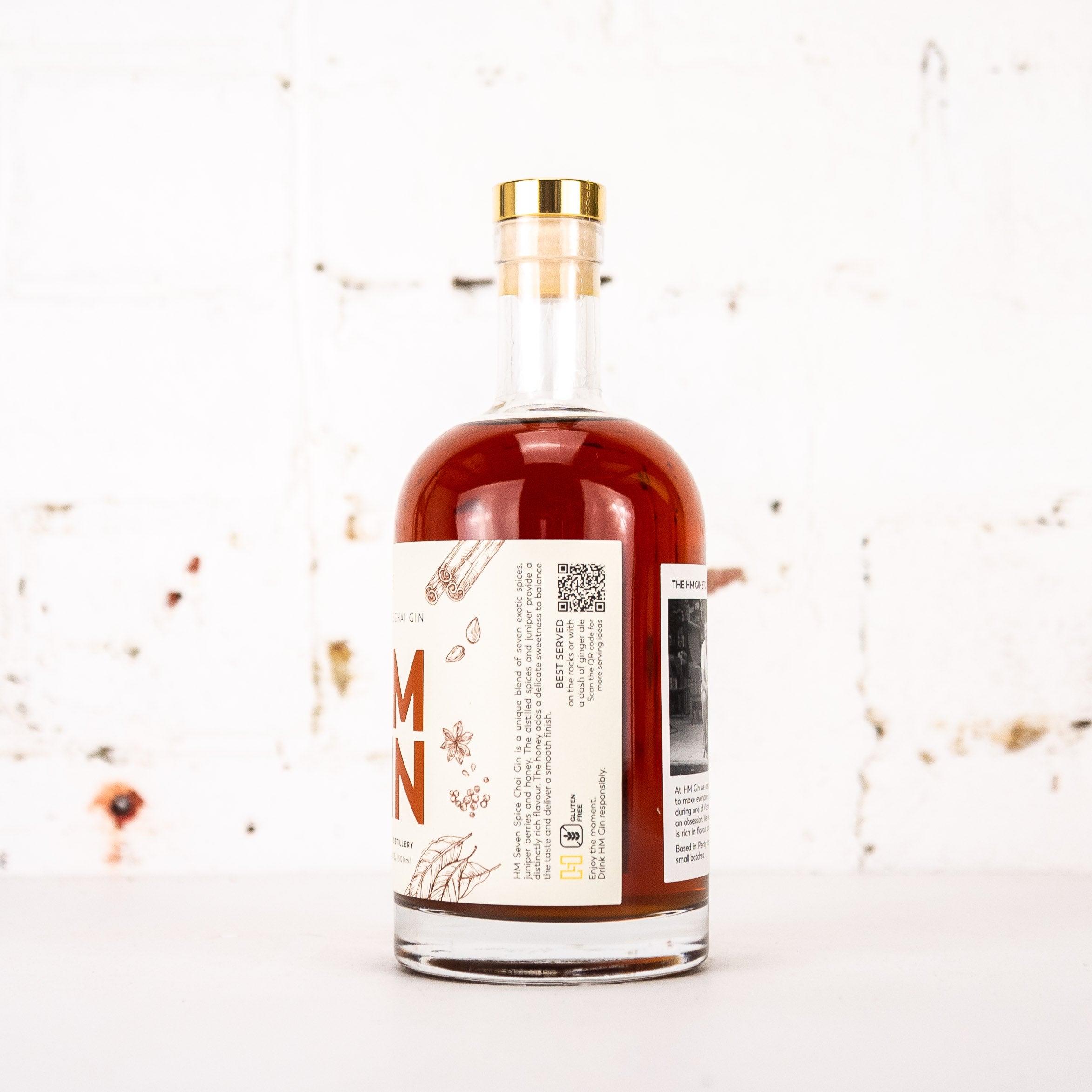 HM Gin - Seven Spice Chai Gin 500ml