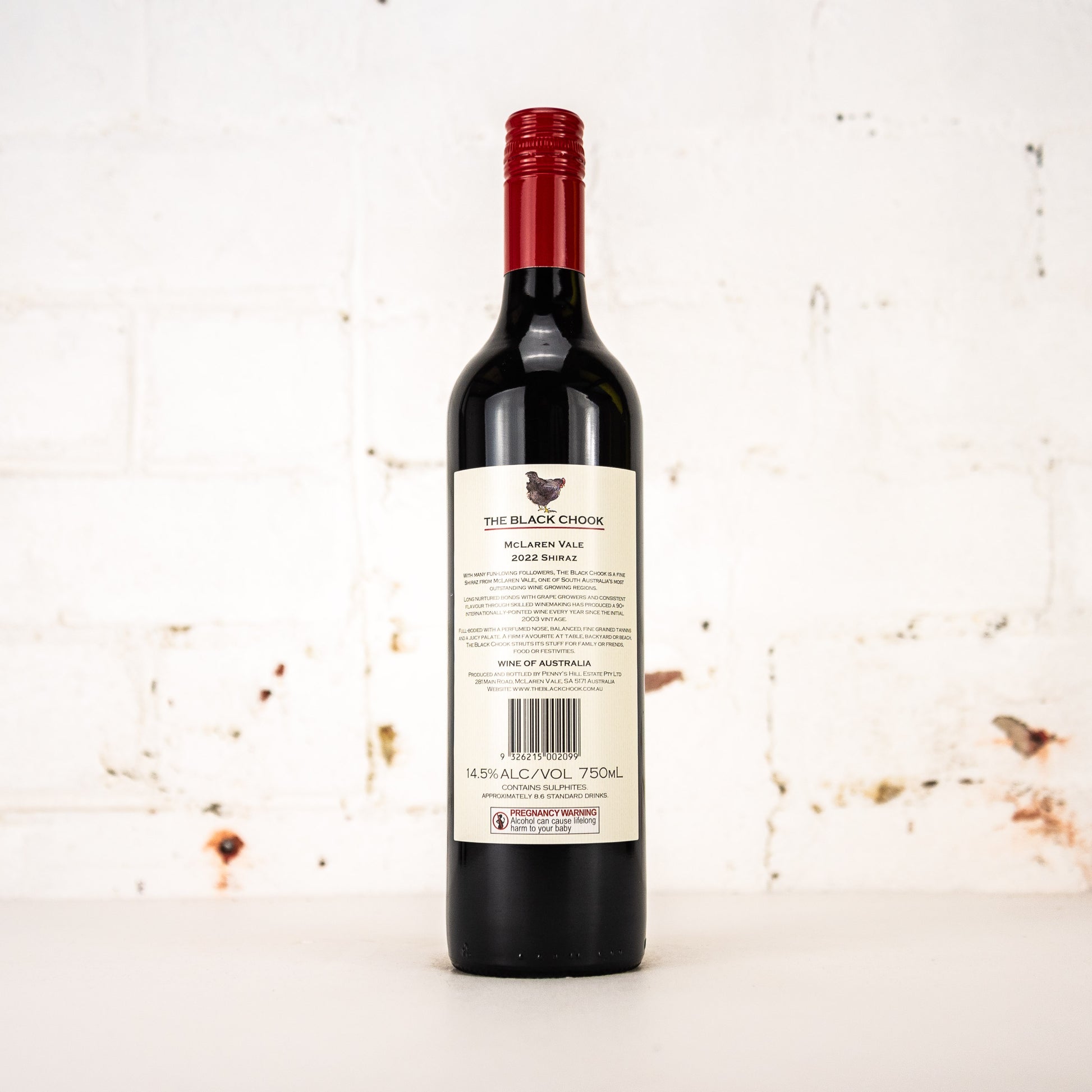 The Black Chook - Shiraz 750ml