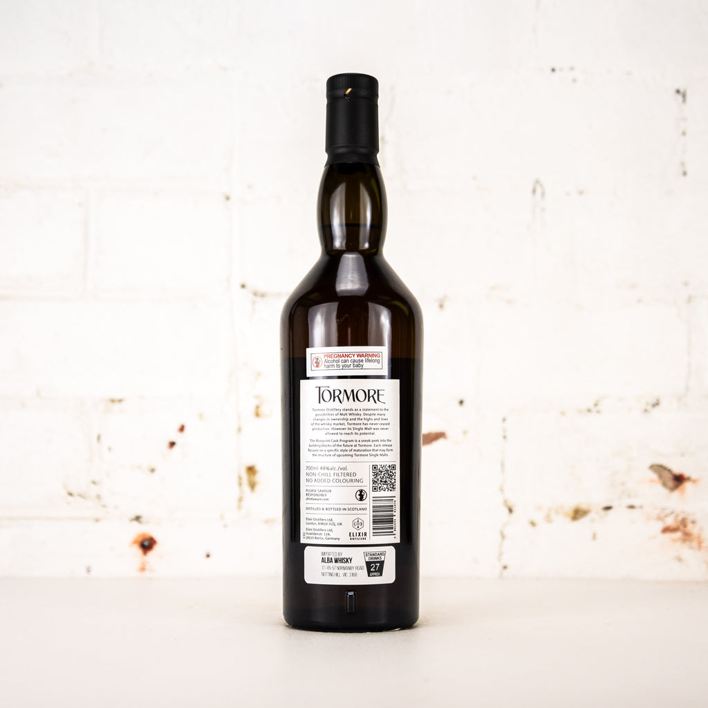 Tormore - Blueprint Cream Sherry Casks 10 YO 700ml