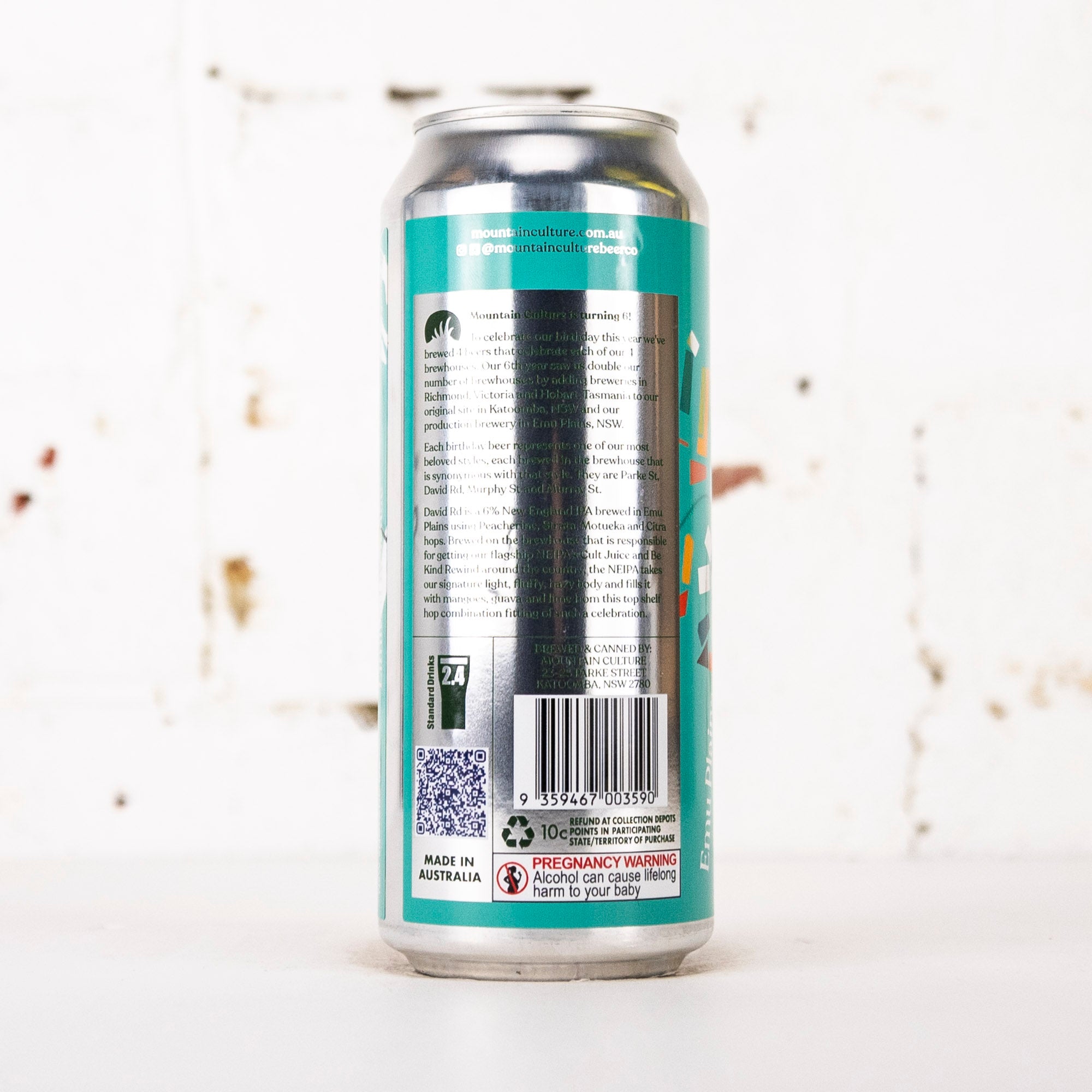 Mountain Culture - David Road 6th Birthday NEIPA
