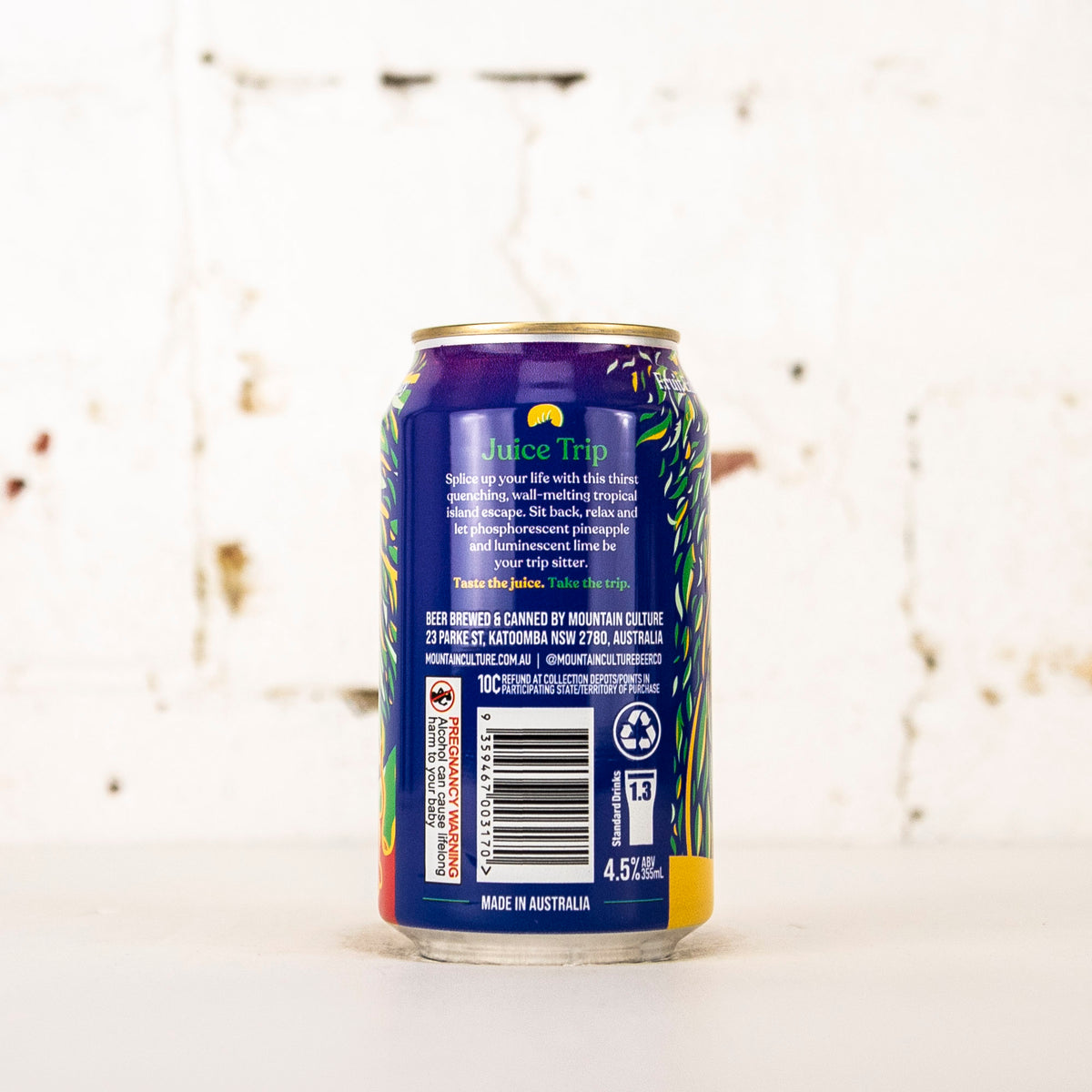 Mountain Culture - Juice Trip Neon Splice Fruit Enhanced Hazy
