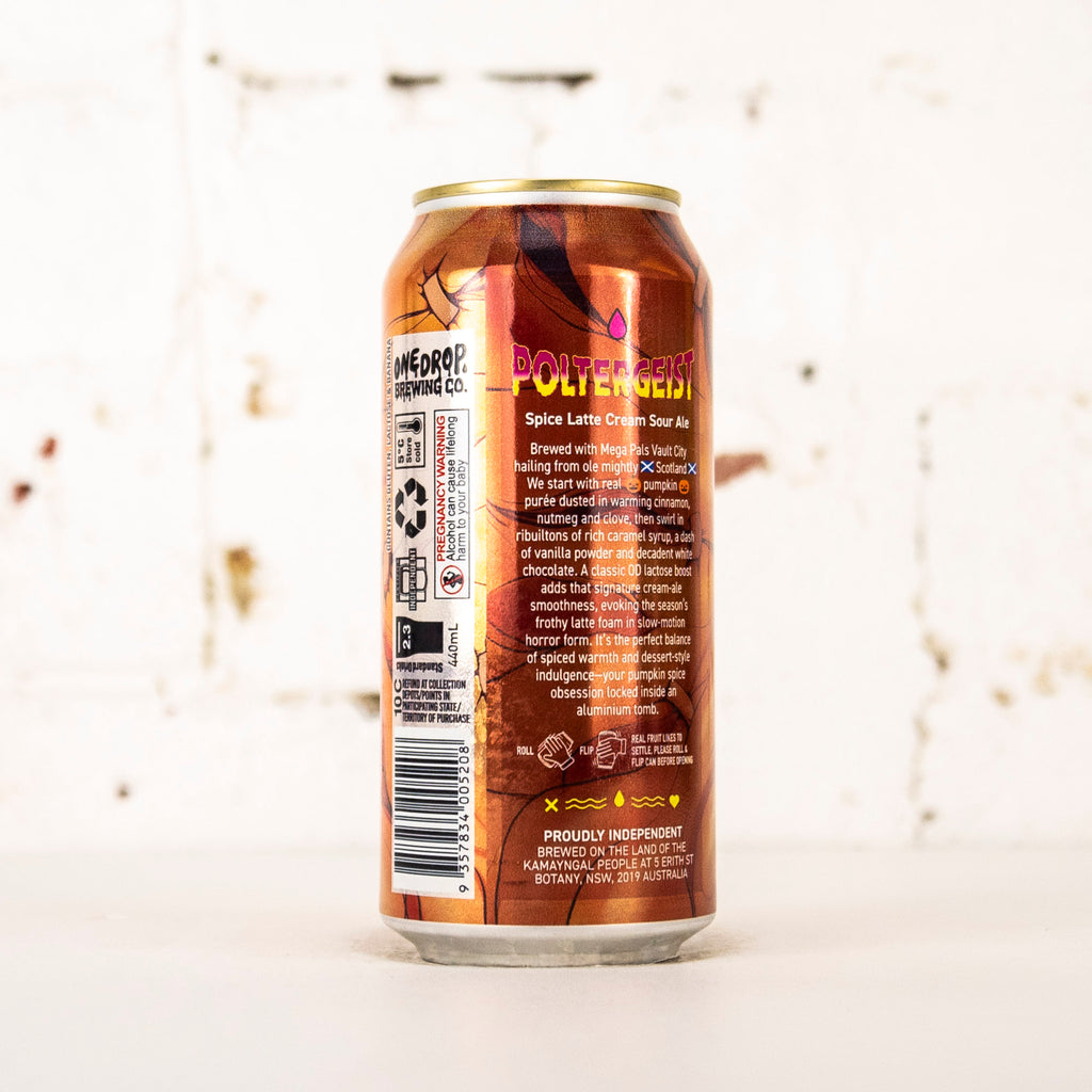 One Drop x Vault City - 'Poltergeist' Spice Latte Cream Sour