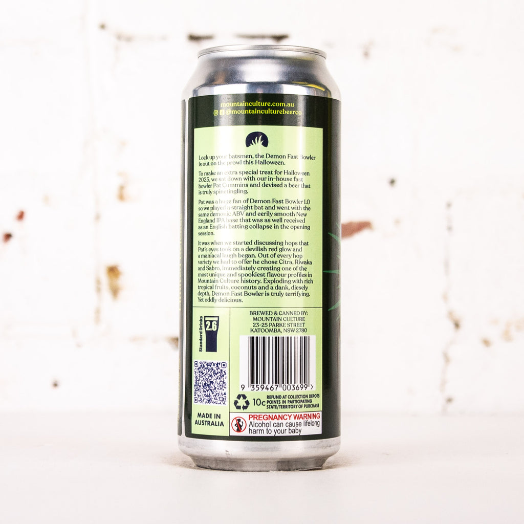 Mountain Culture - Demon Fast Bowler 2.0 NEIPA