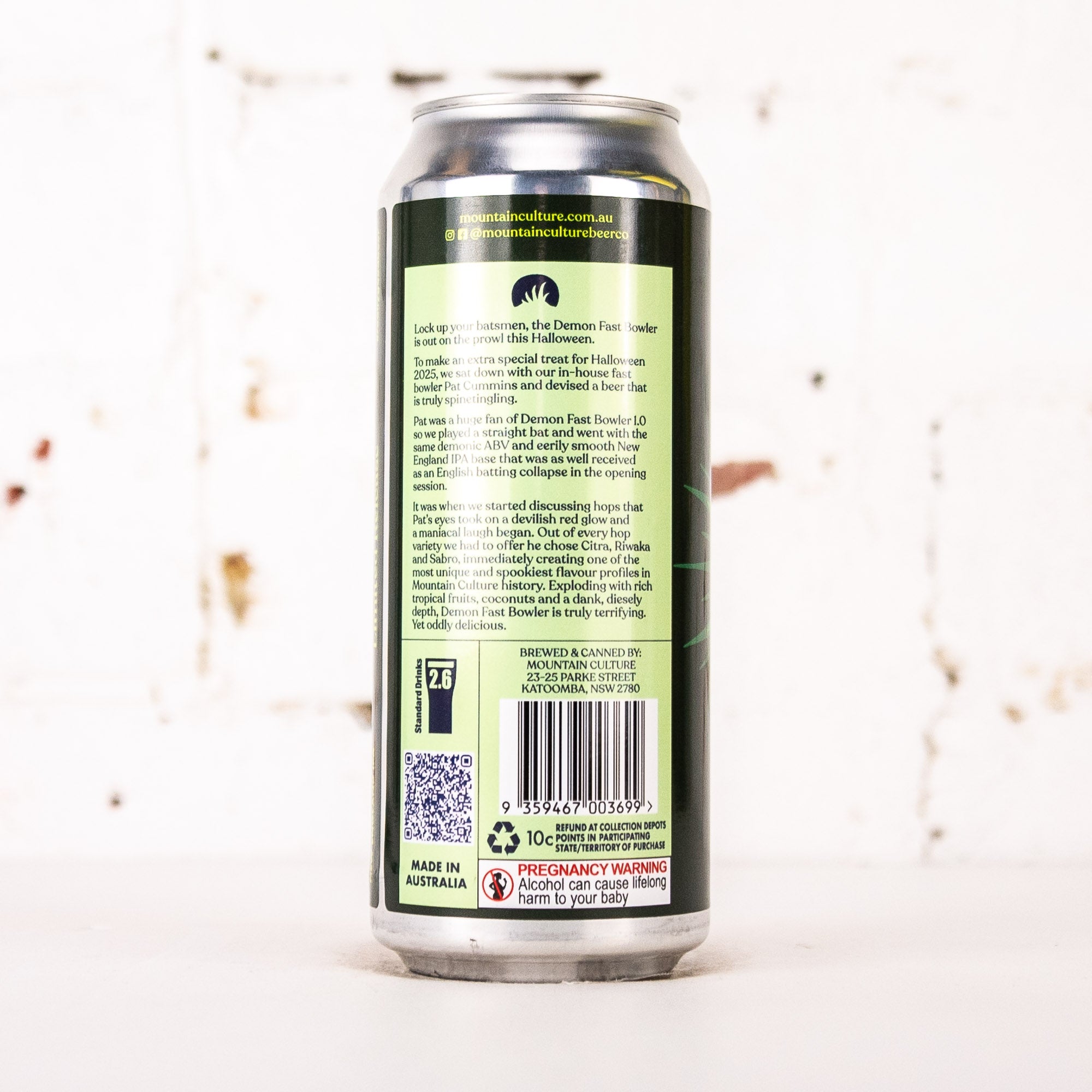 Mountain Culture - Demon Fast Bowler 2.0 NEIPA