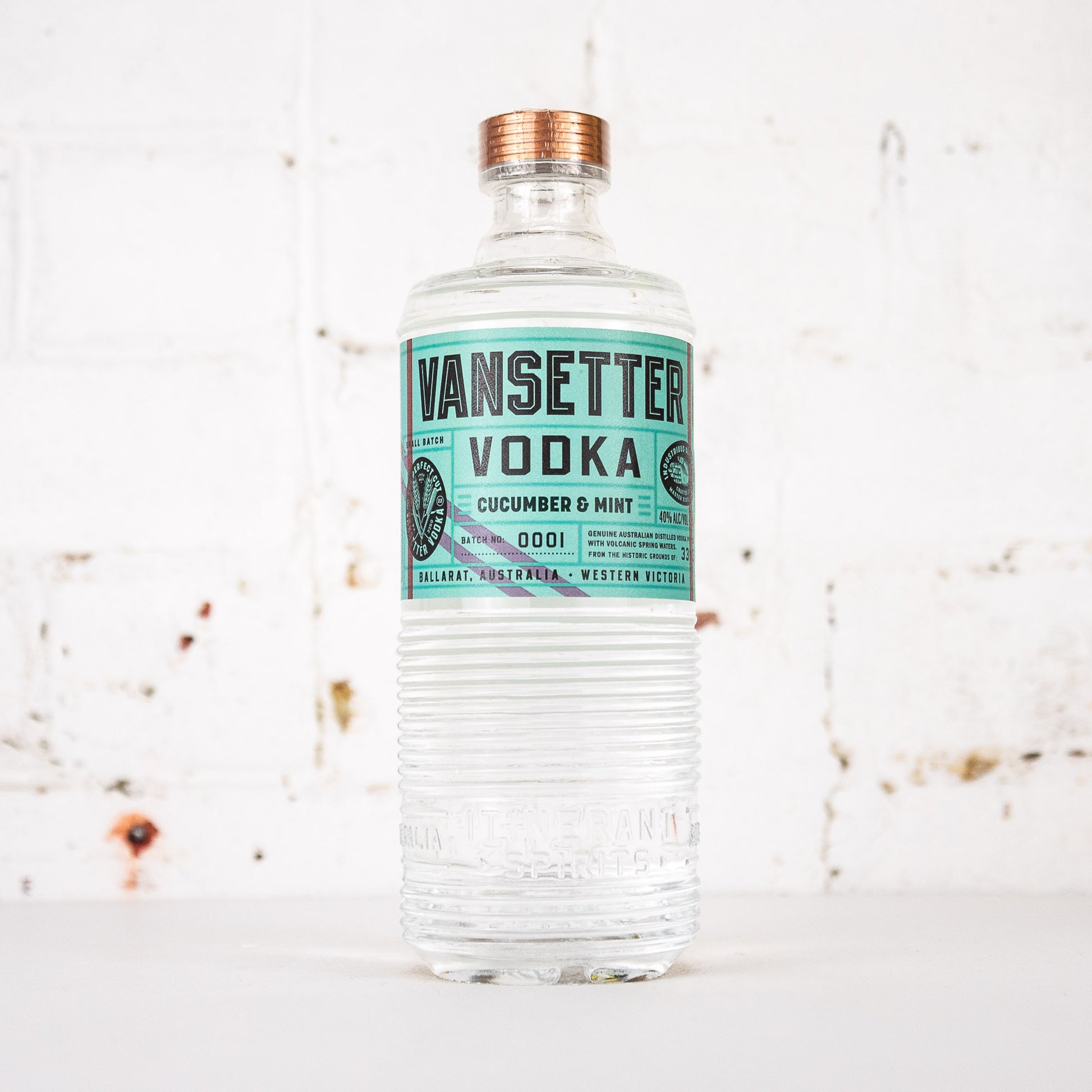 Itinerant - Vansetter Cucumber & Mint Vodka 700ml