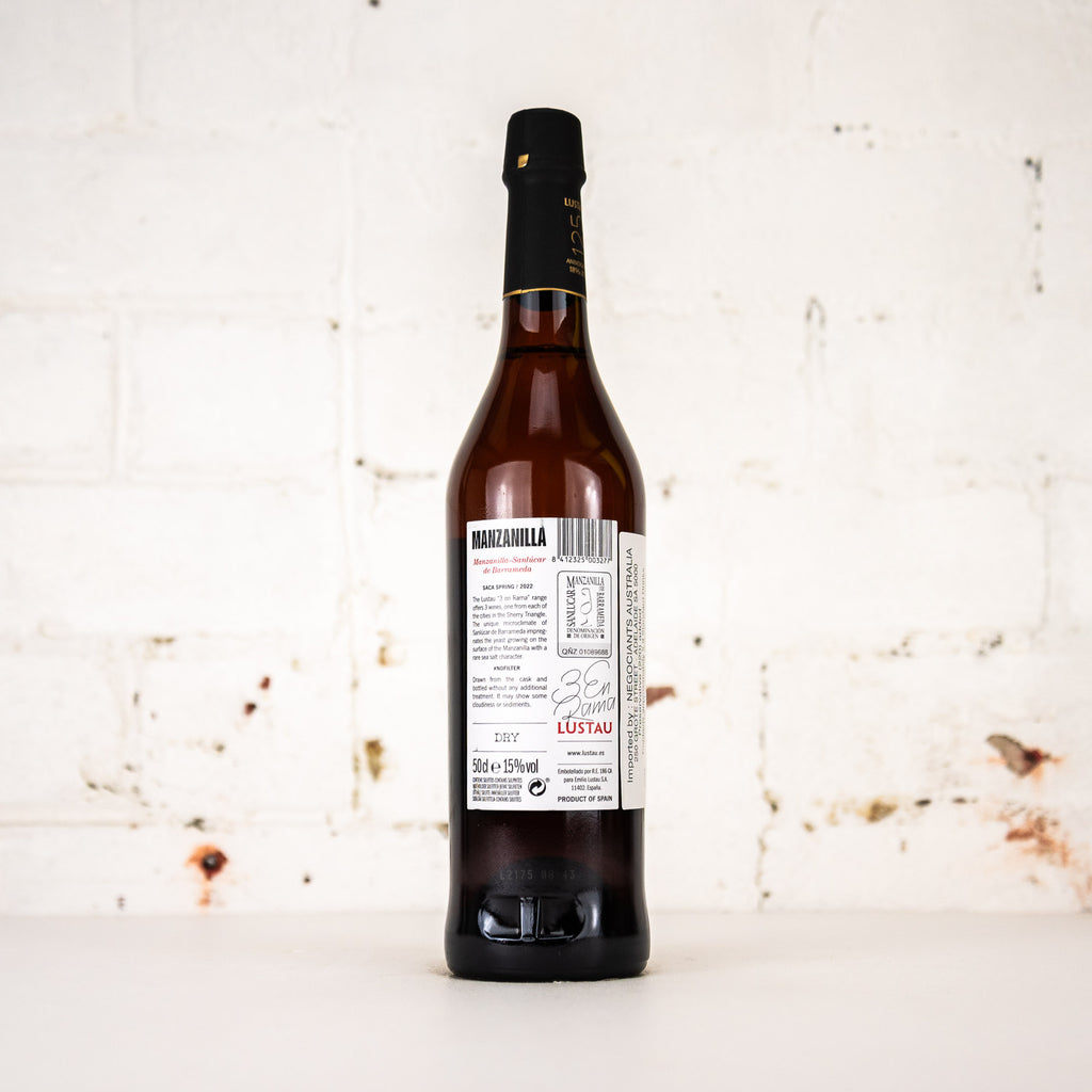 Lustau - Manzanilla De Sanlucar 3 en Rama Saca 2022 500ml