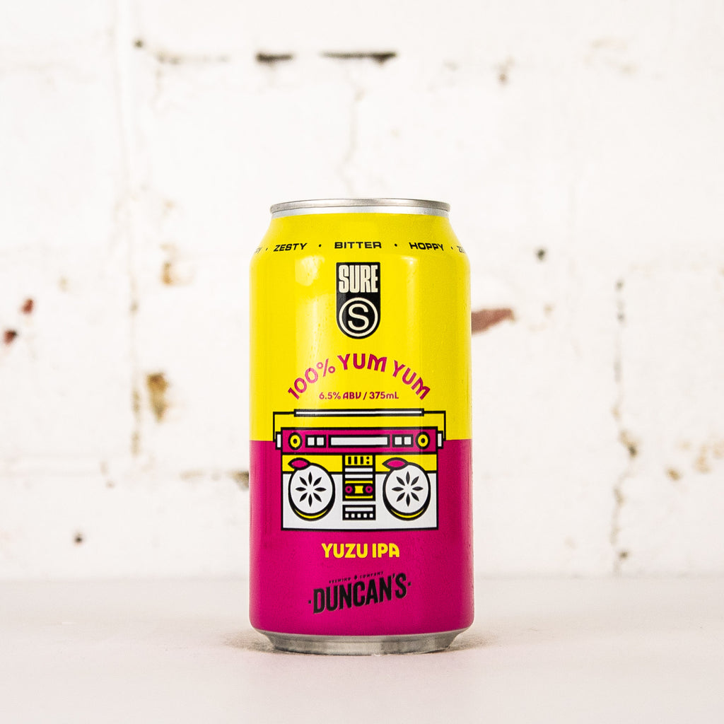 Sure x Duncan's - '100% Yum Yum' Yuzu IPA