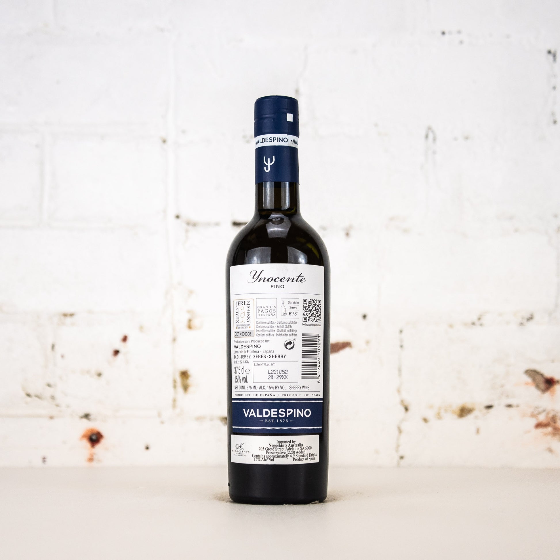 Valdespino - Inocente Fino Dry Sherry 375ml