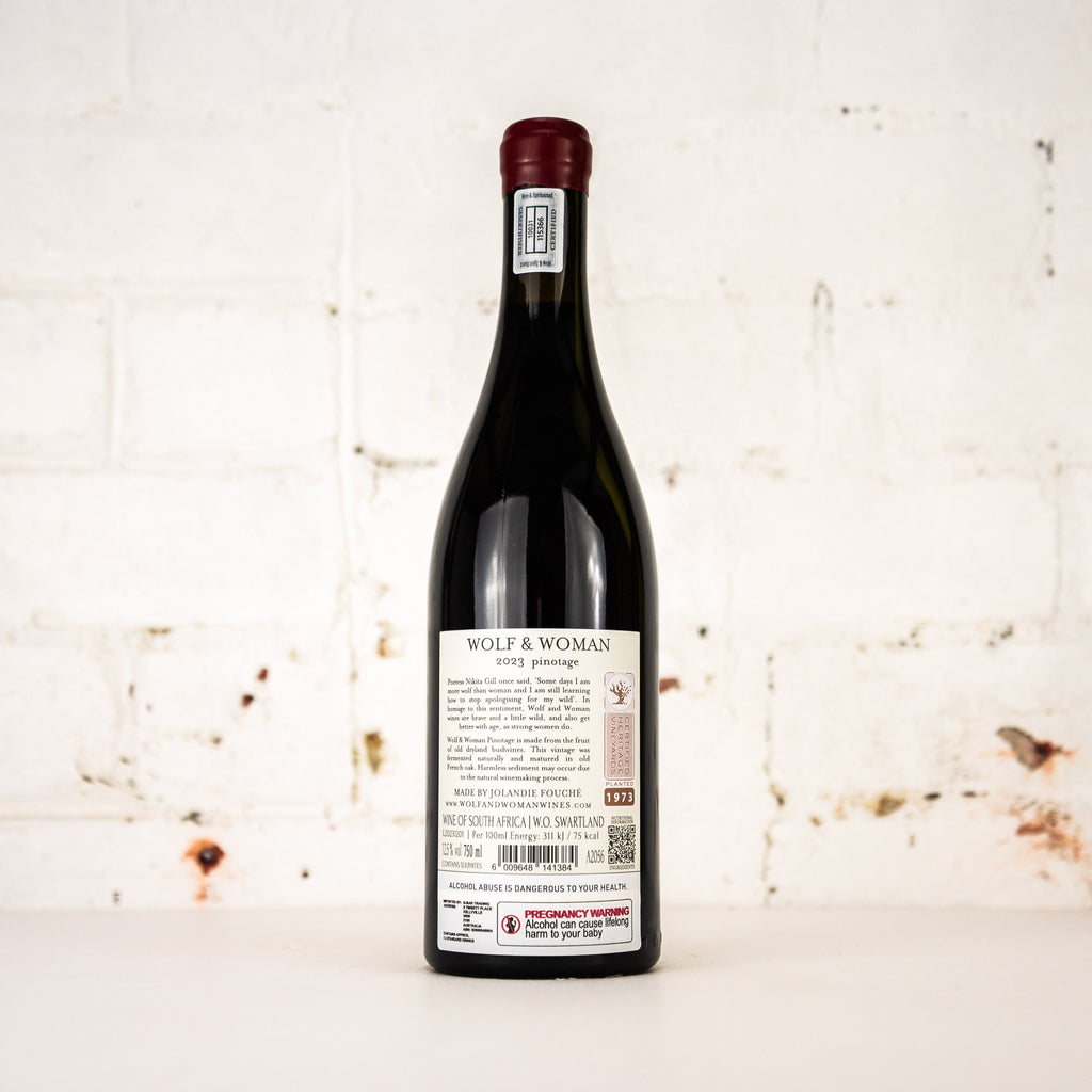 Wolf & Woman - Pinotage 2023 750ml