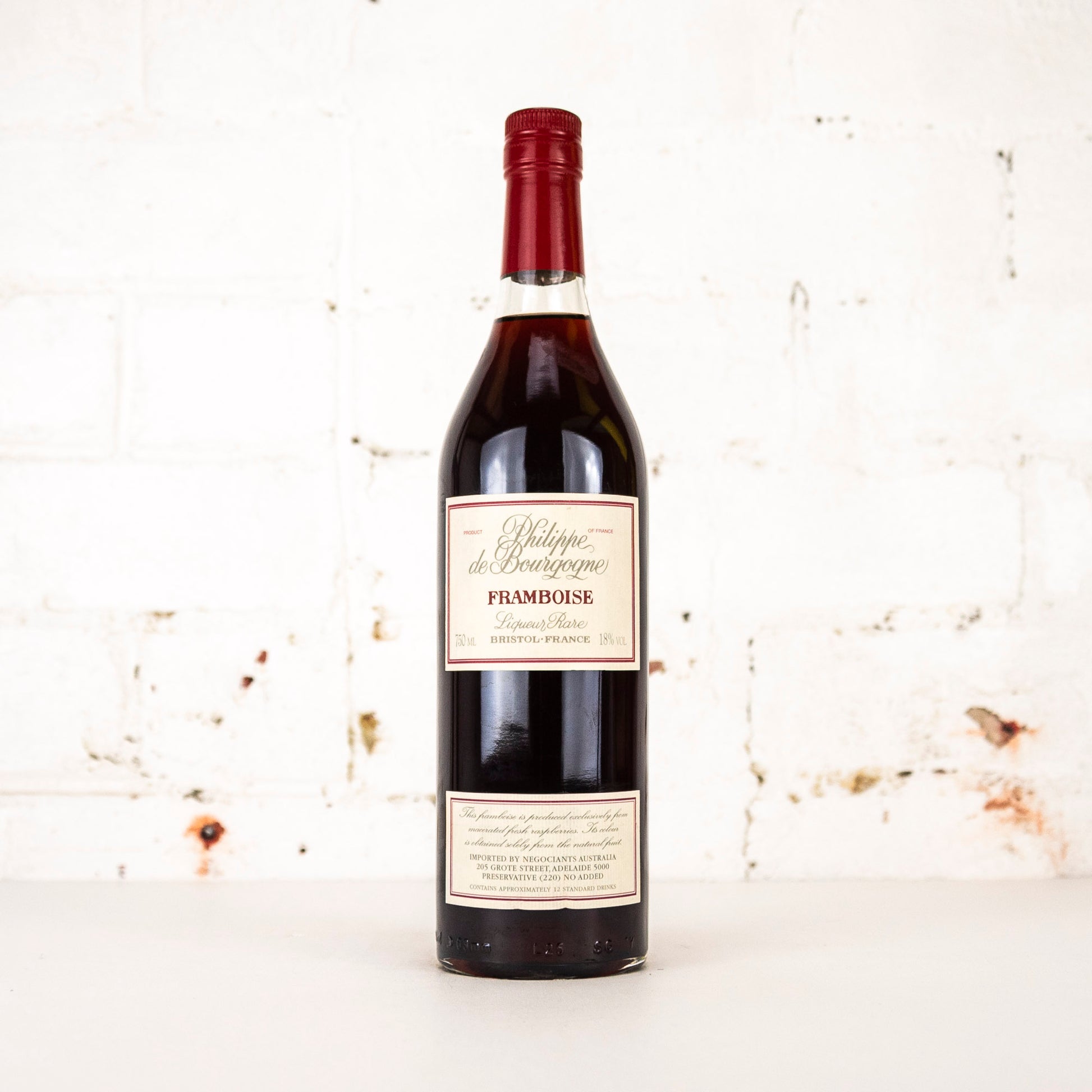 Philippe De Bourgogne - Creme De Framboise 700ml