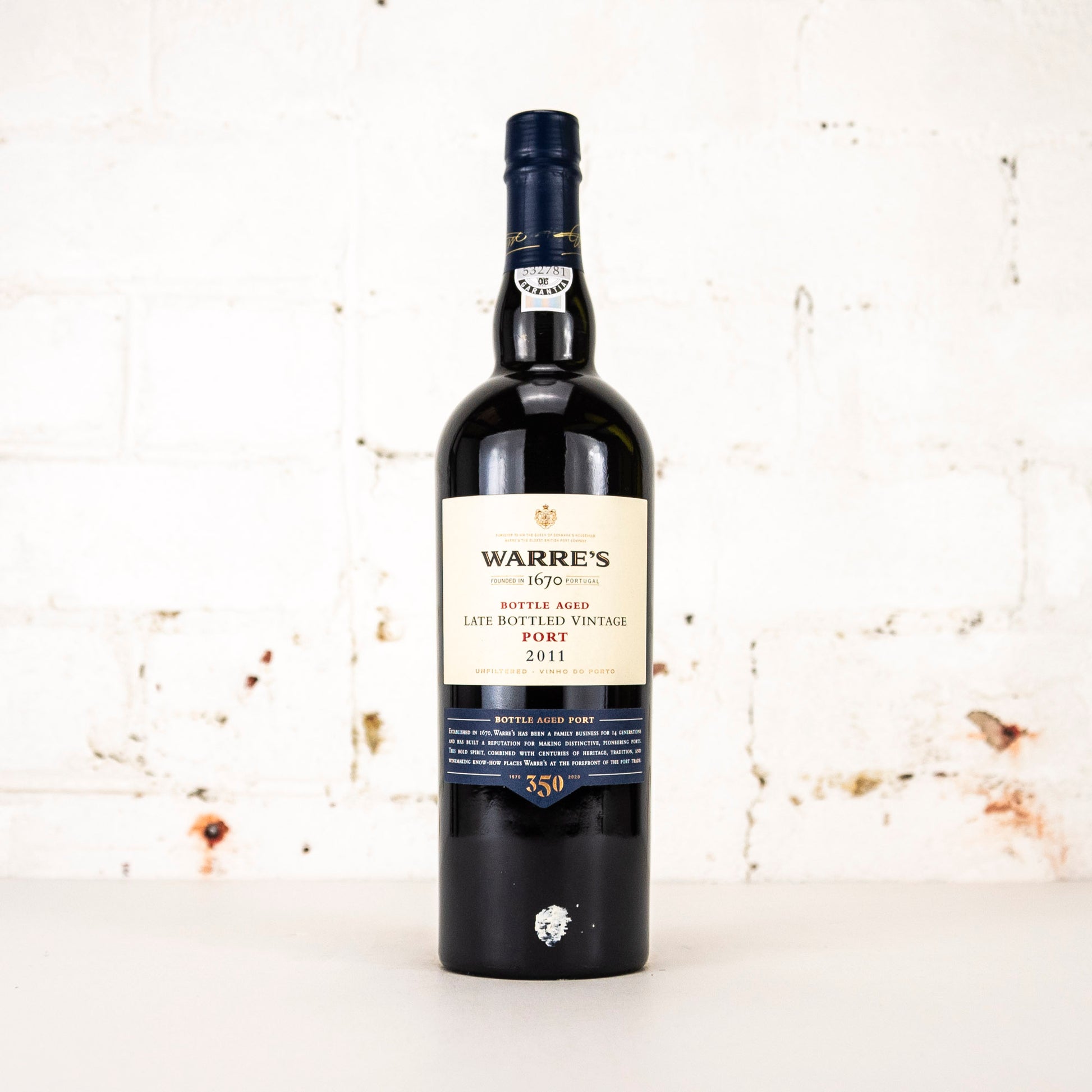 Warre's - Late Bottled Vintage Port 2011 750ml