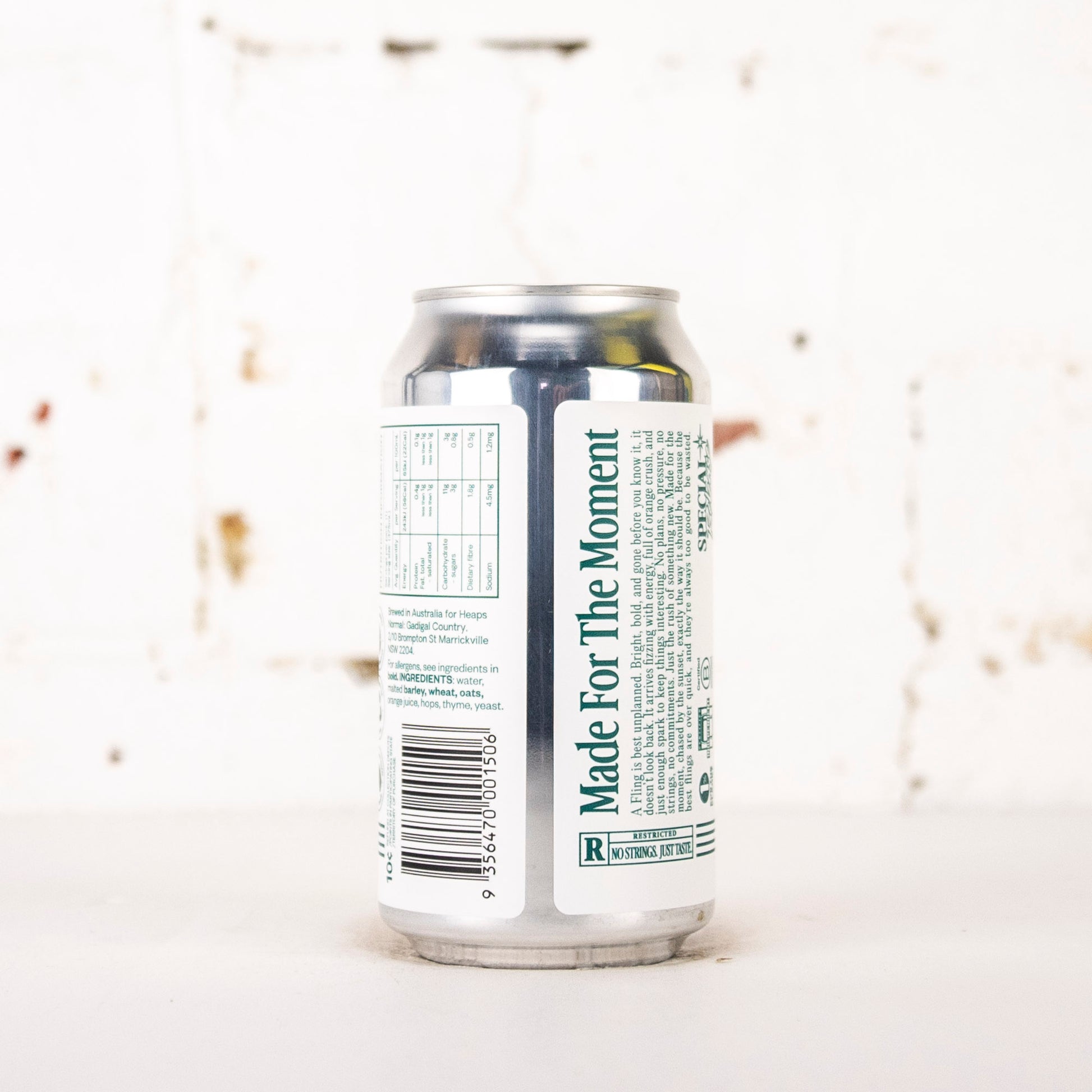 Heaps Normal - Fling Non Alc Orange Sour