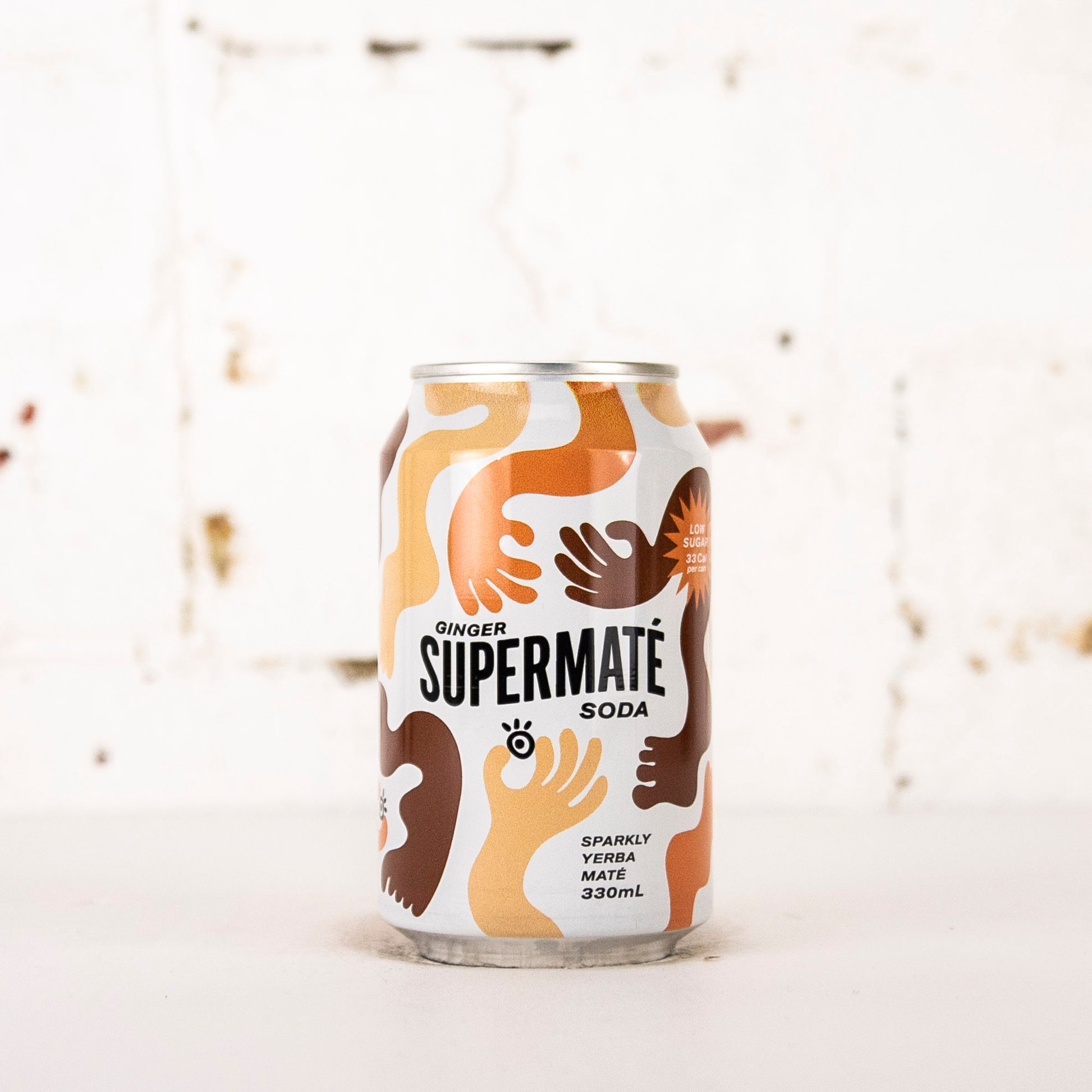 Supermate - Yerba Maté Soda with Ginger 330ml