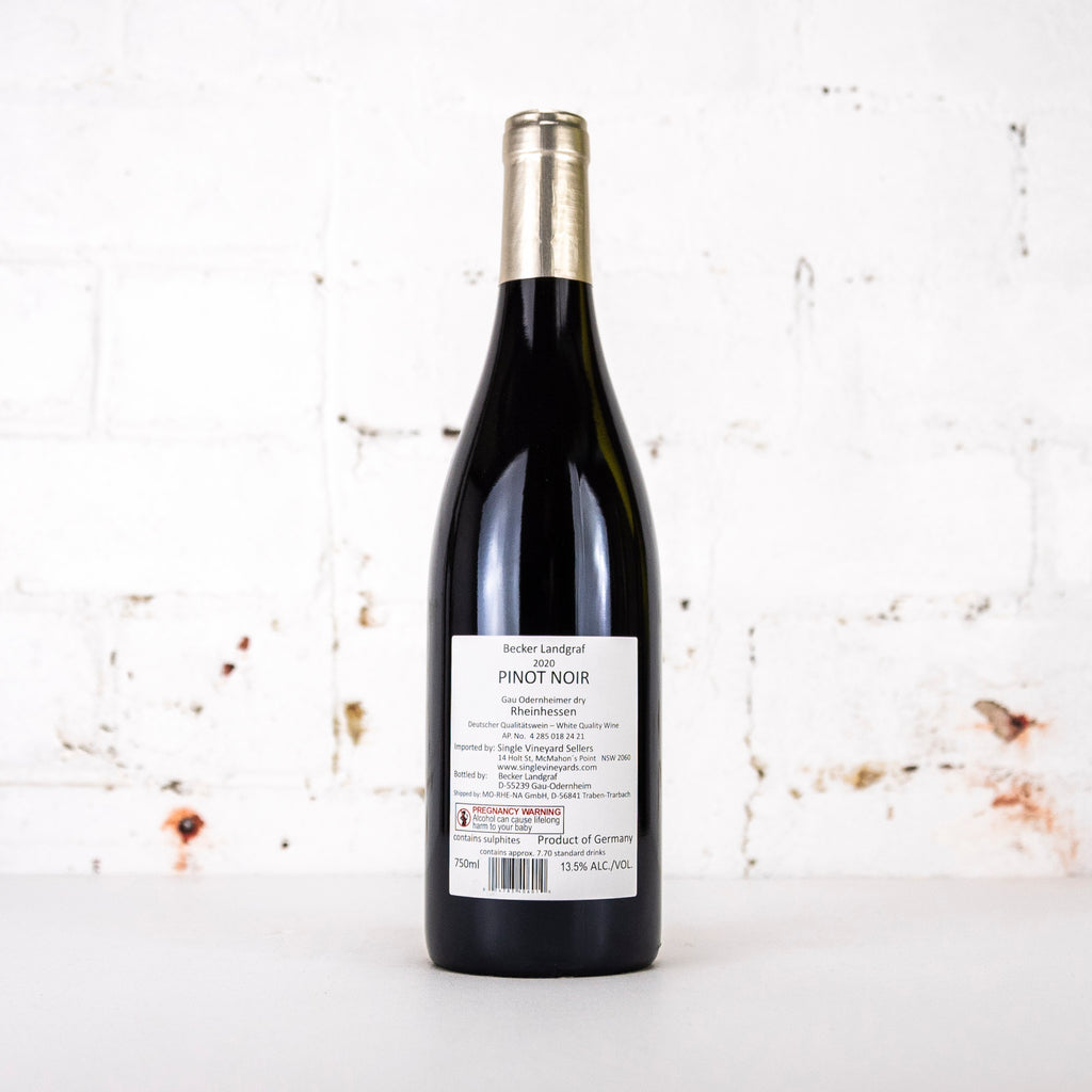 Weingut Becker-Landgraf Gau-Odernheimer Spatburgunder 2020 750ml