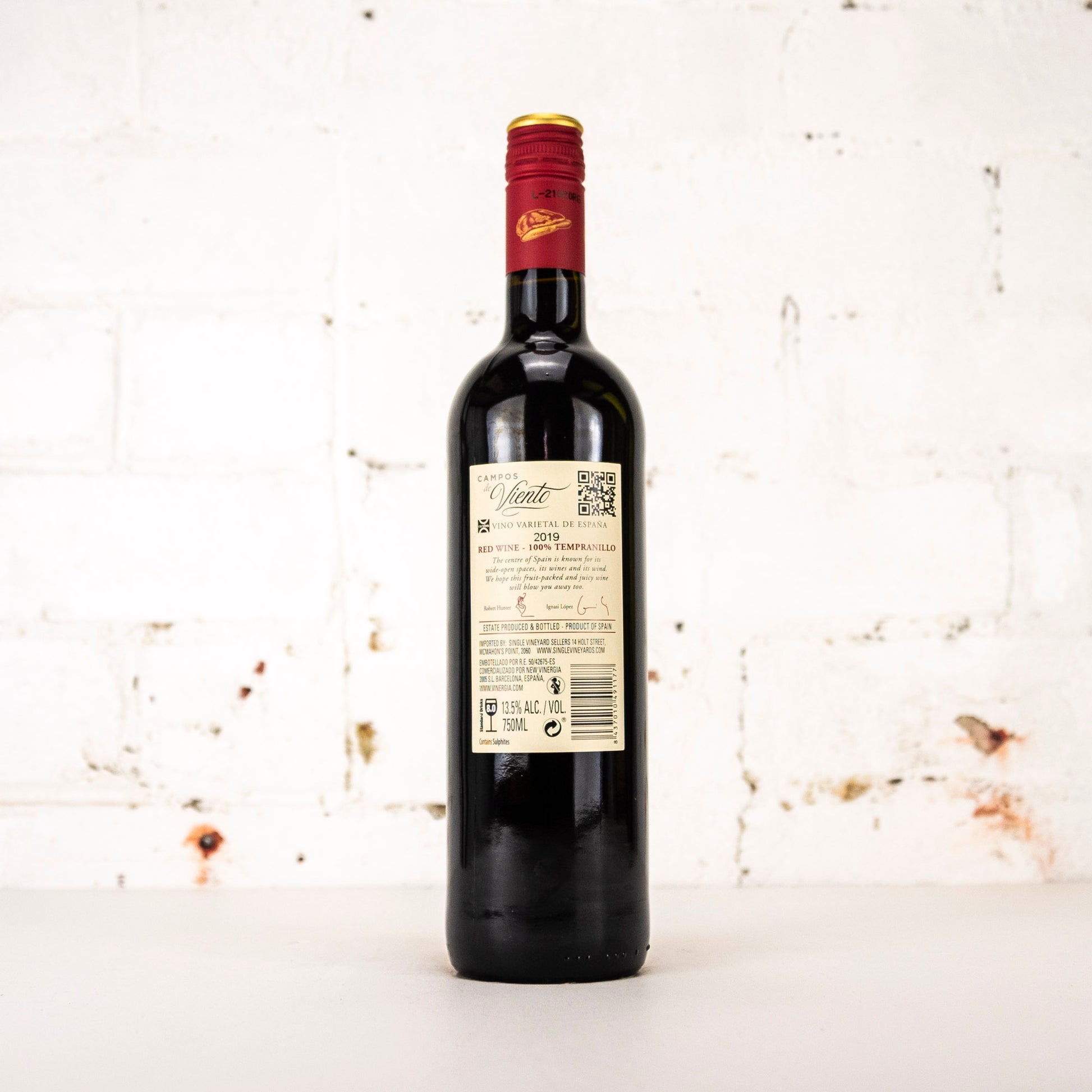 Campos de Viento - Tempranillo 750ml