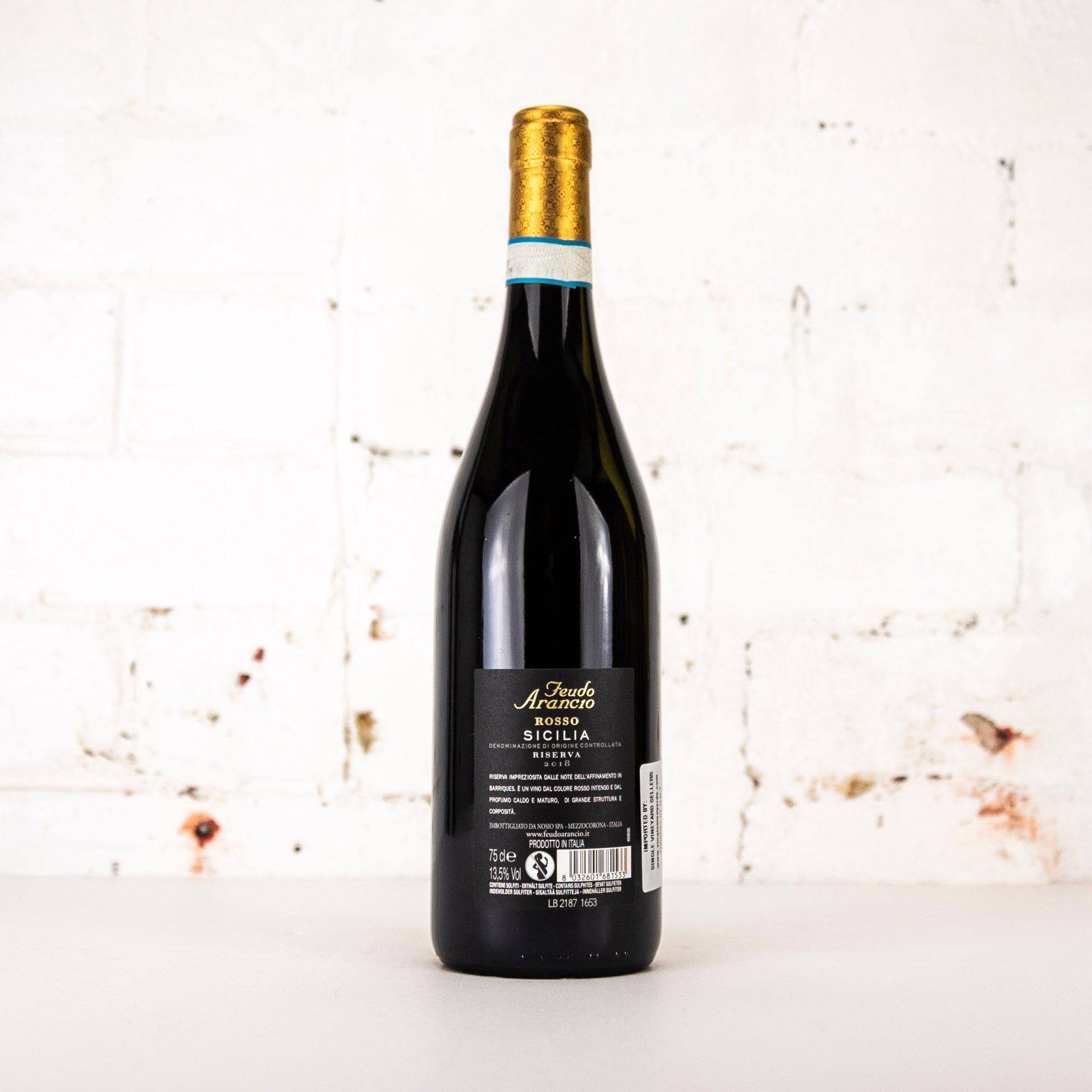 Feudo Arancio - Riserva Rosso 2018 750ml