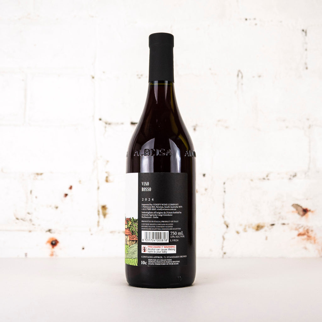 Luigi Giordano - Vino Rosso 2024 750ml