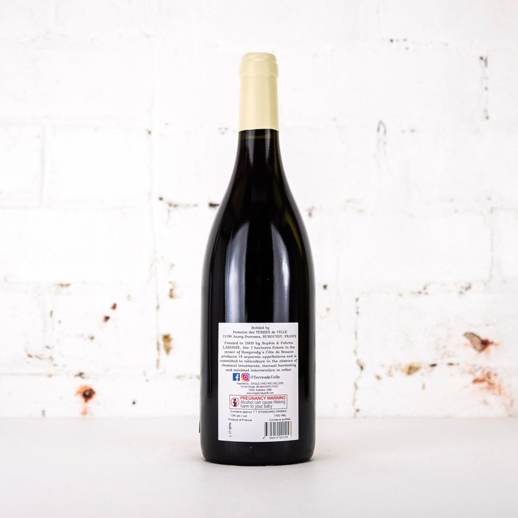 Terres de Velle - Bourgogne Côte d'Or Pinot Noir 2017 750ml