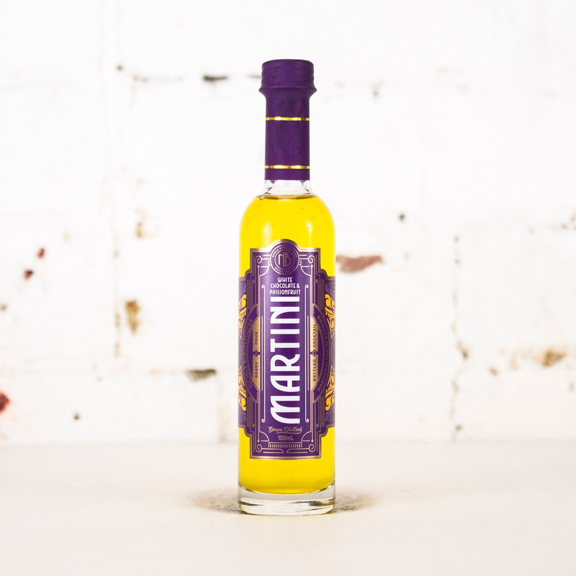 Noble Bootleggers - White Chocolate & Passionfruit Martini 100ml