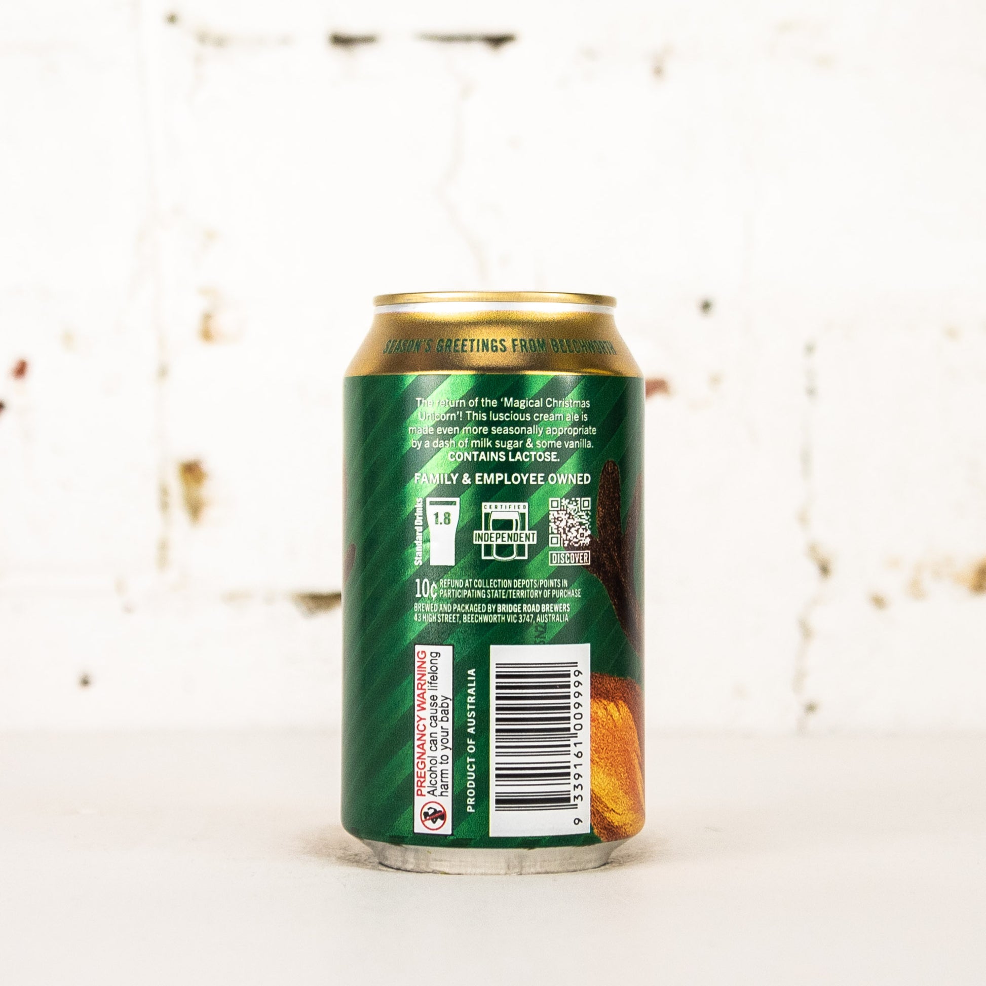 Bridge Road - Magical Christmas Unicorn Vanilla Ice Cream Ale