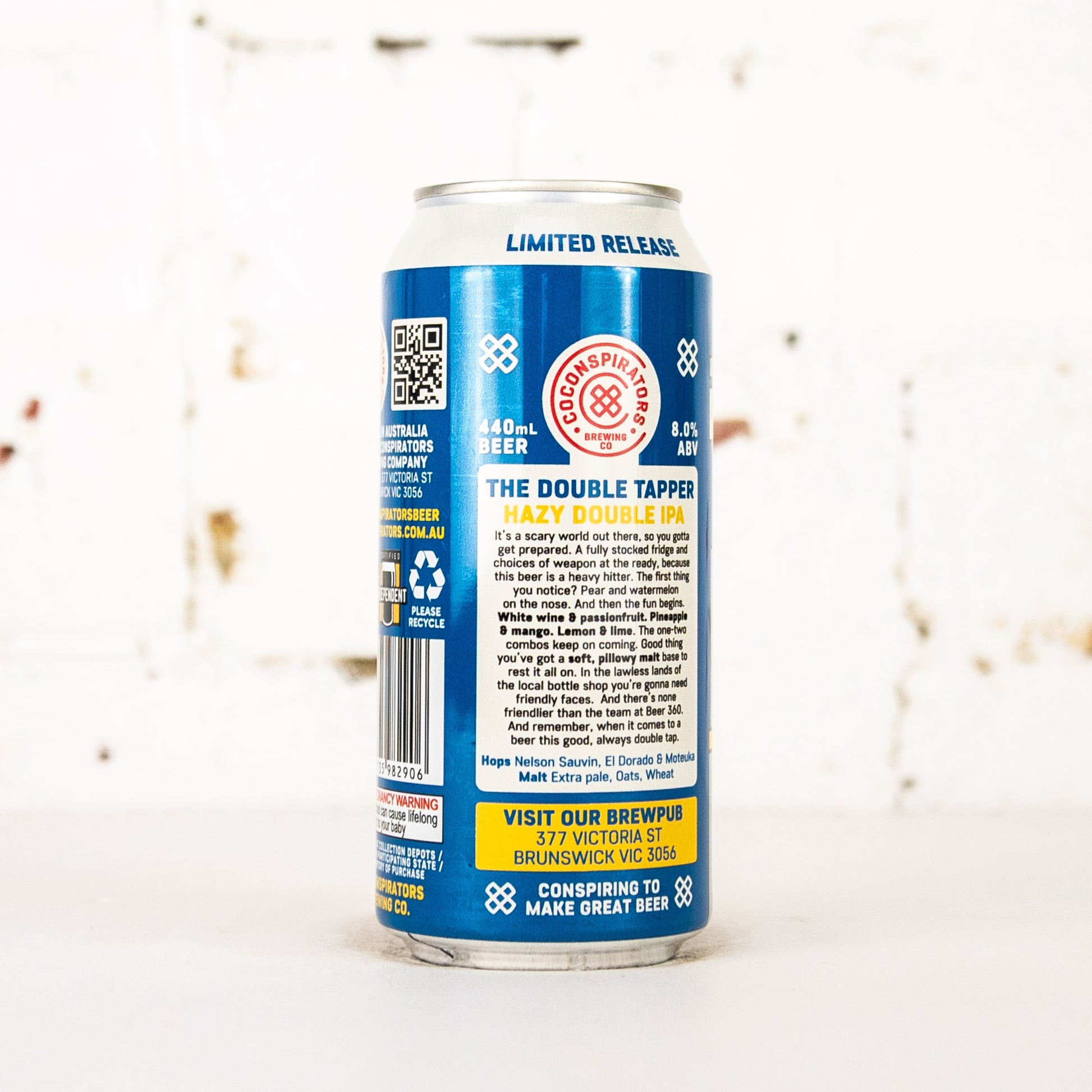 CoConspirators - The Double Tapper Hazy Double IPA