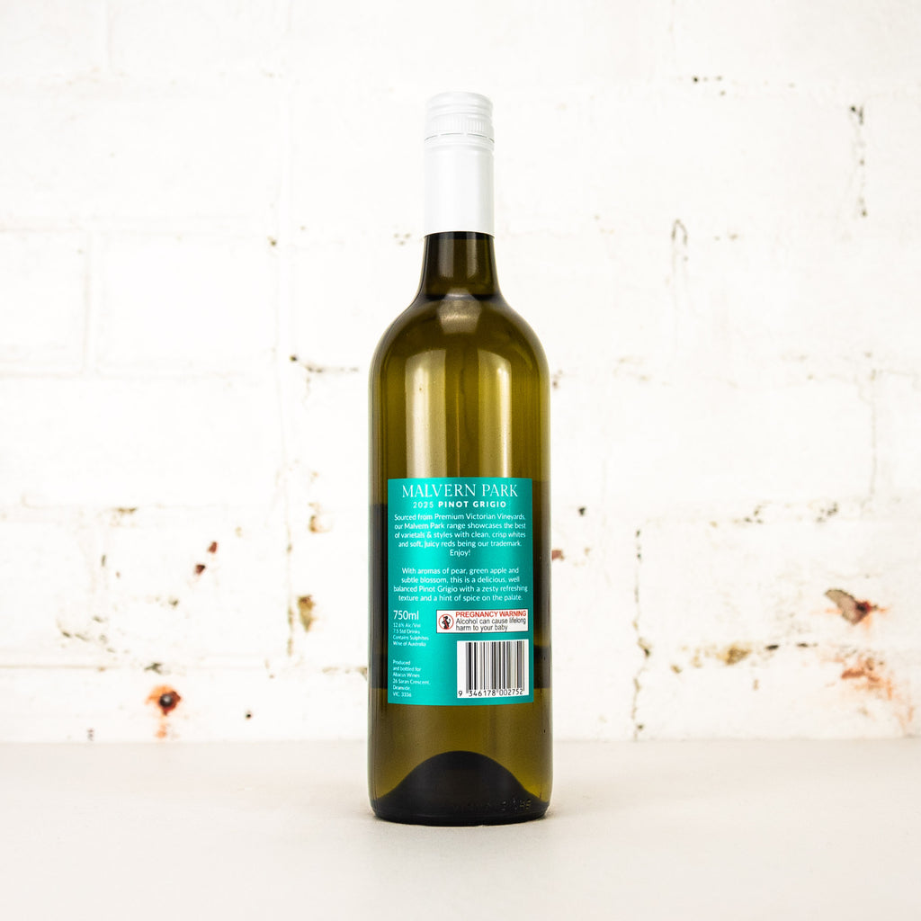 Malvern Park - Pinot Grigio 750ml