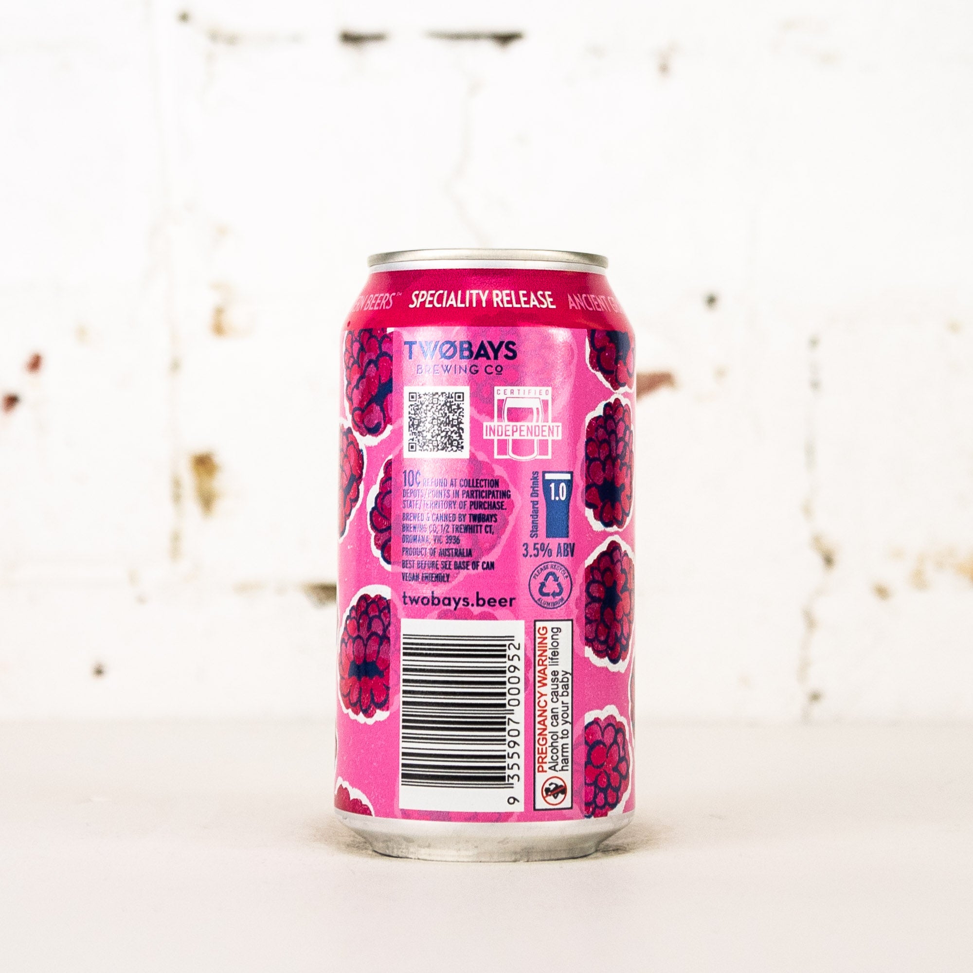 Two Bays - Raspberry Berliner Weisse [Gluten Free]