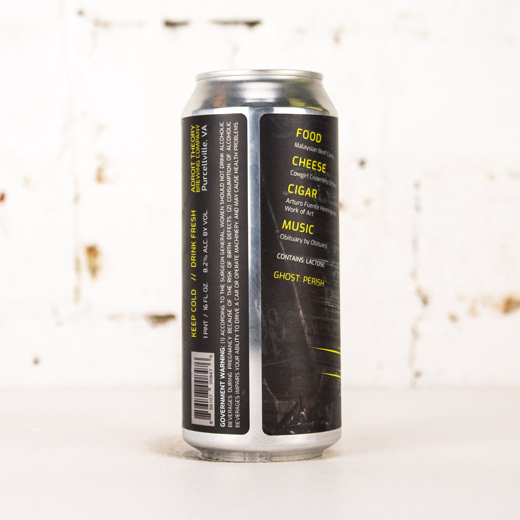 Adroit Theory - All Shall Perish (Ghost PERISH) Hazy DIPA