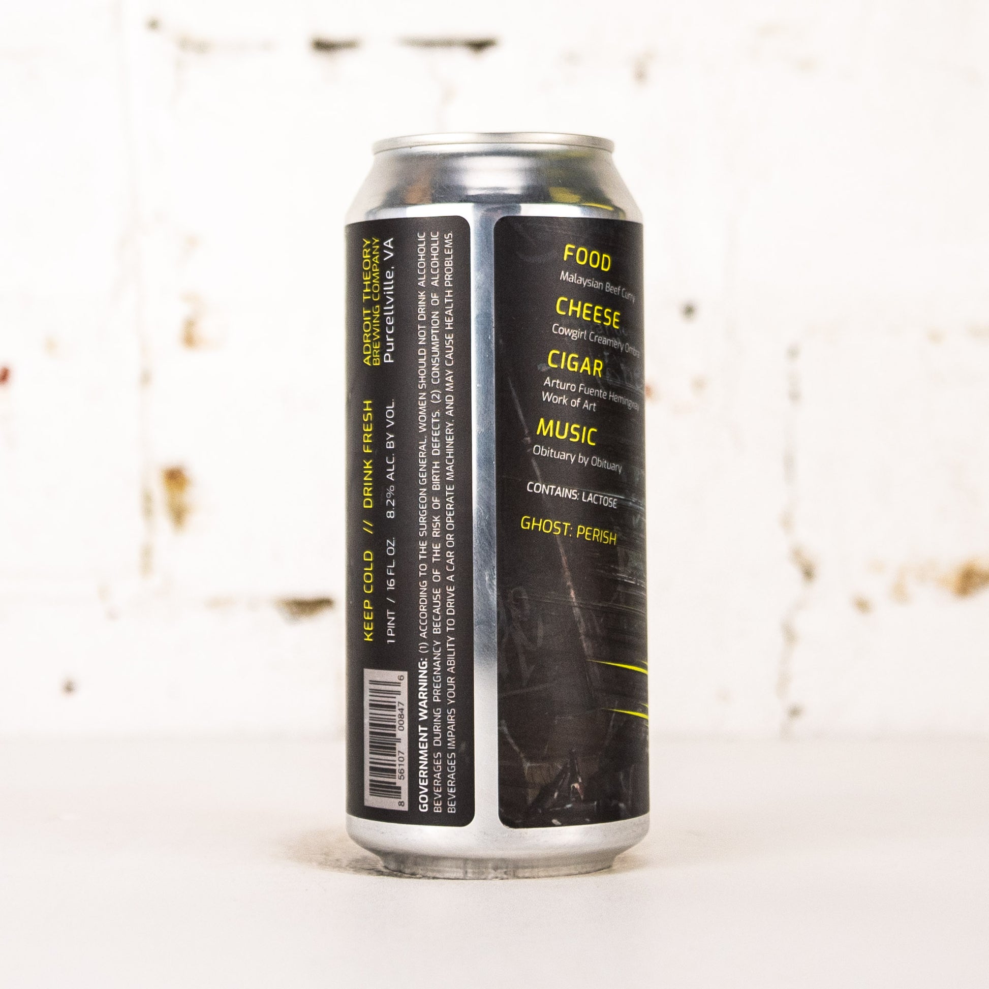 Adroit Theory - All Shall Perish (Ghost PERISH) Hazy DIPA