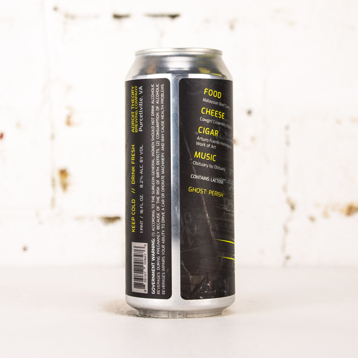 Adroit Theory - All Shall Perish (Ghost PERISH) Hazy DIPA
