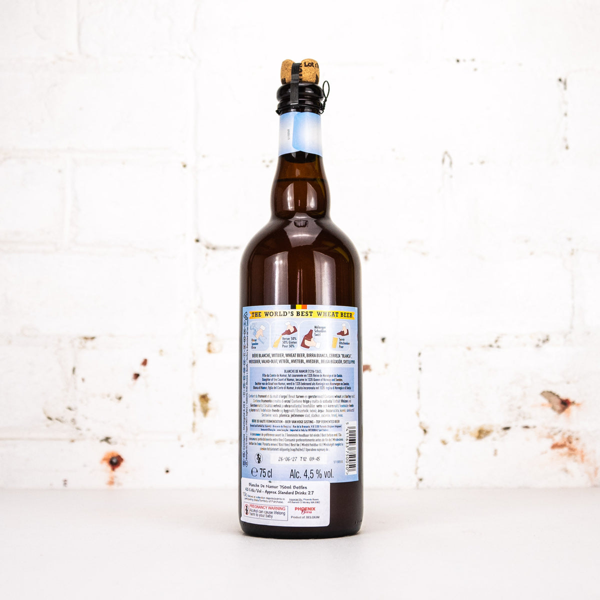 Brasserie du Bocq - Blanche de Namur 750ml