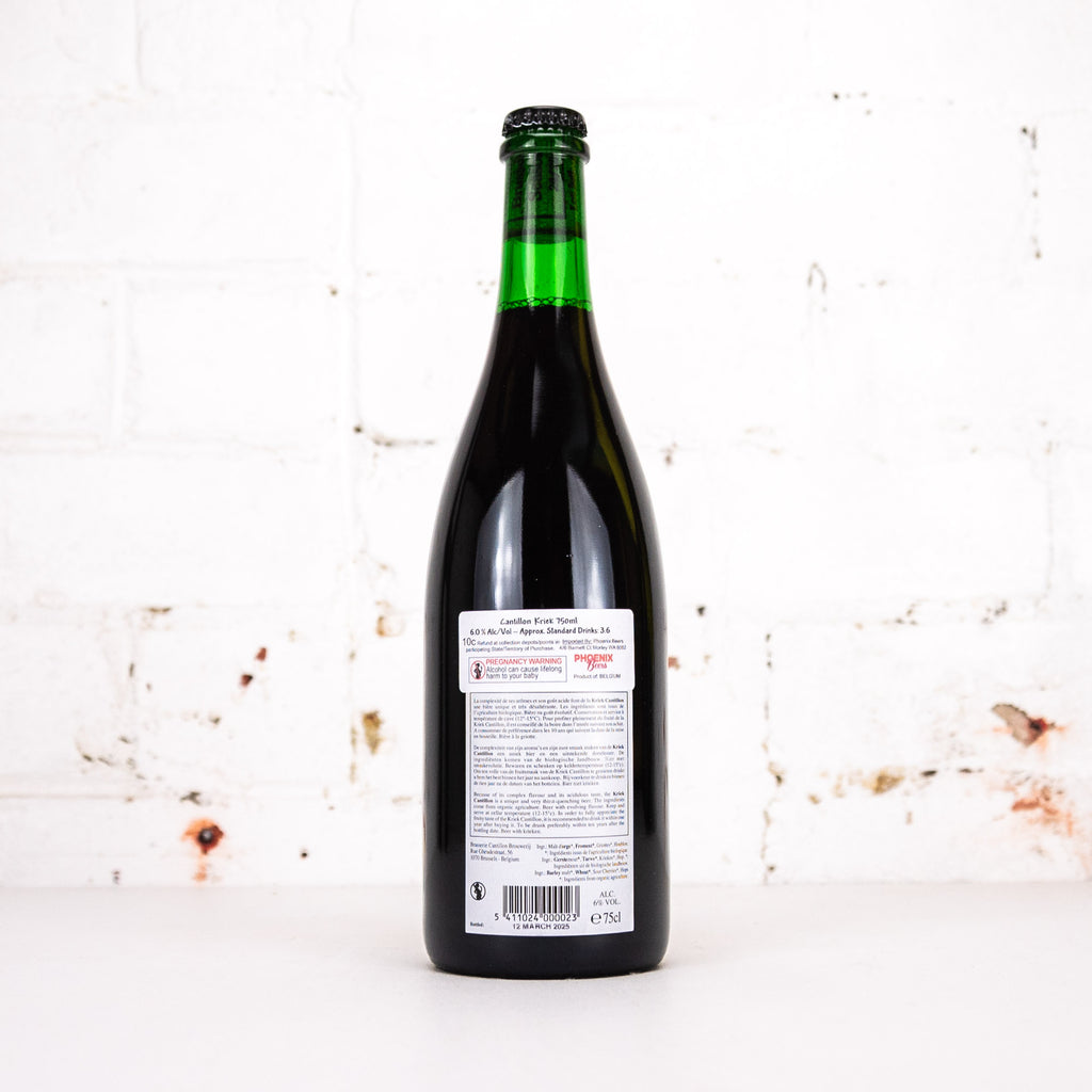 Cantillon - Kriek 100% Lambic Bio 2025 750ml