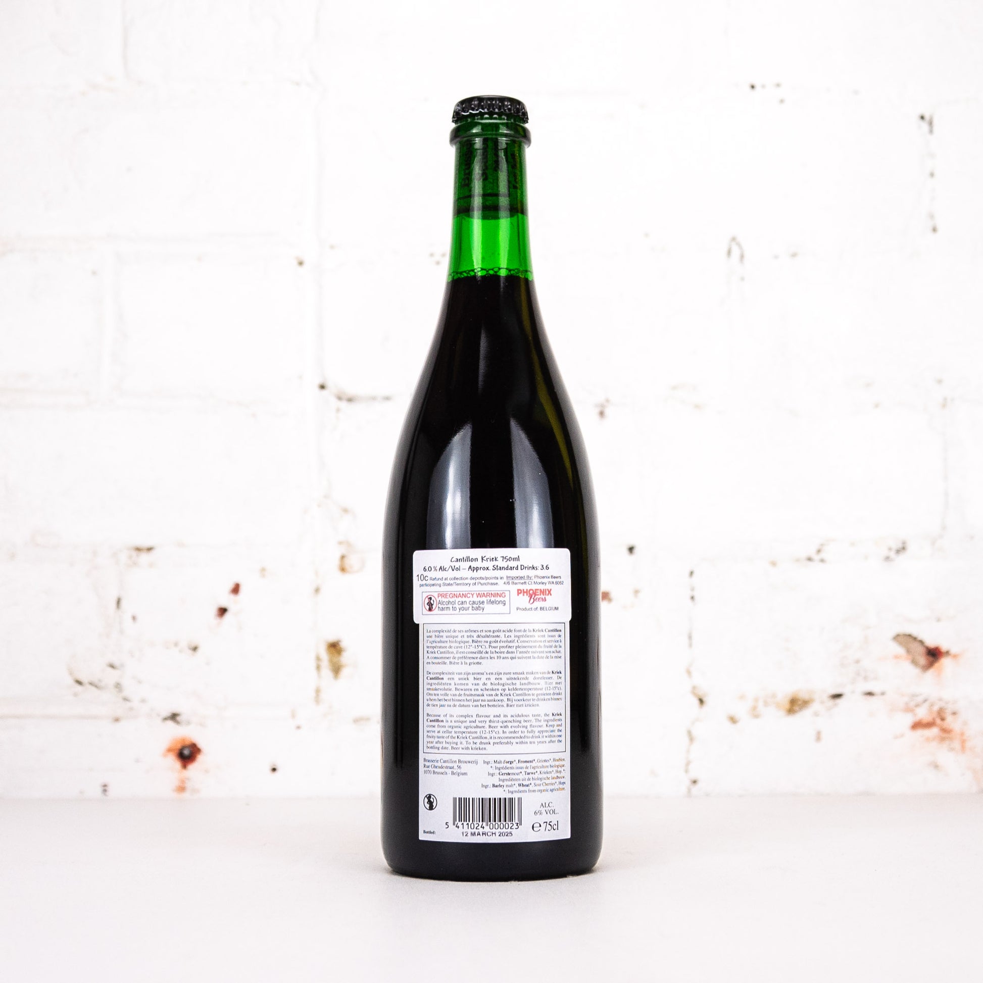 Cantillon - Kriek 100% Lambic Bio 2025 750ml