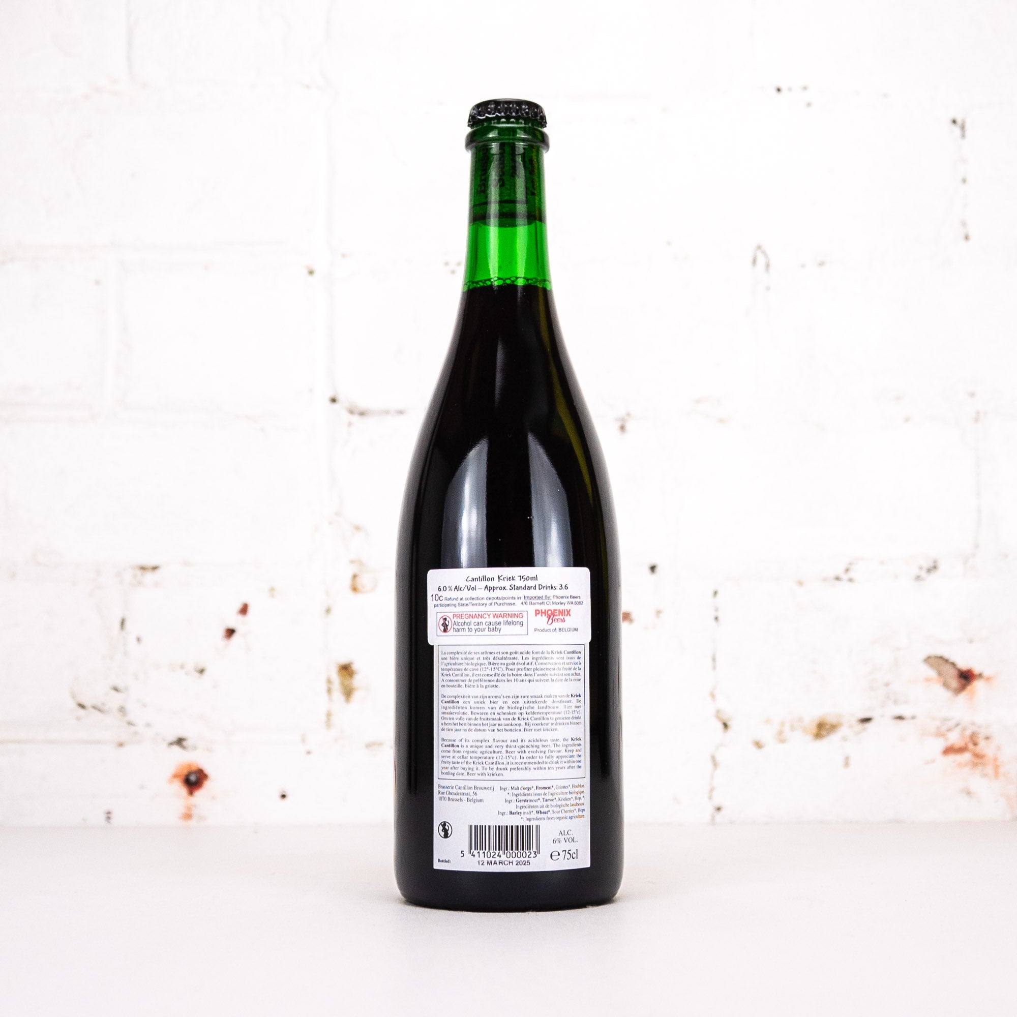 Cantillon - Kriek 100% Lambic Bio 2025 750ml