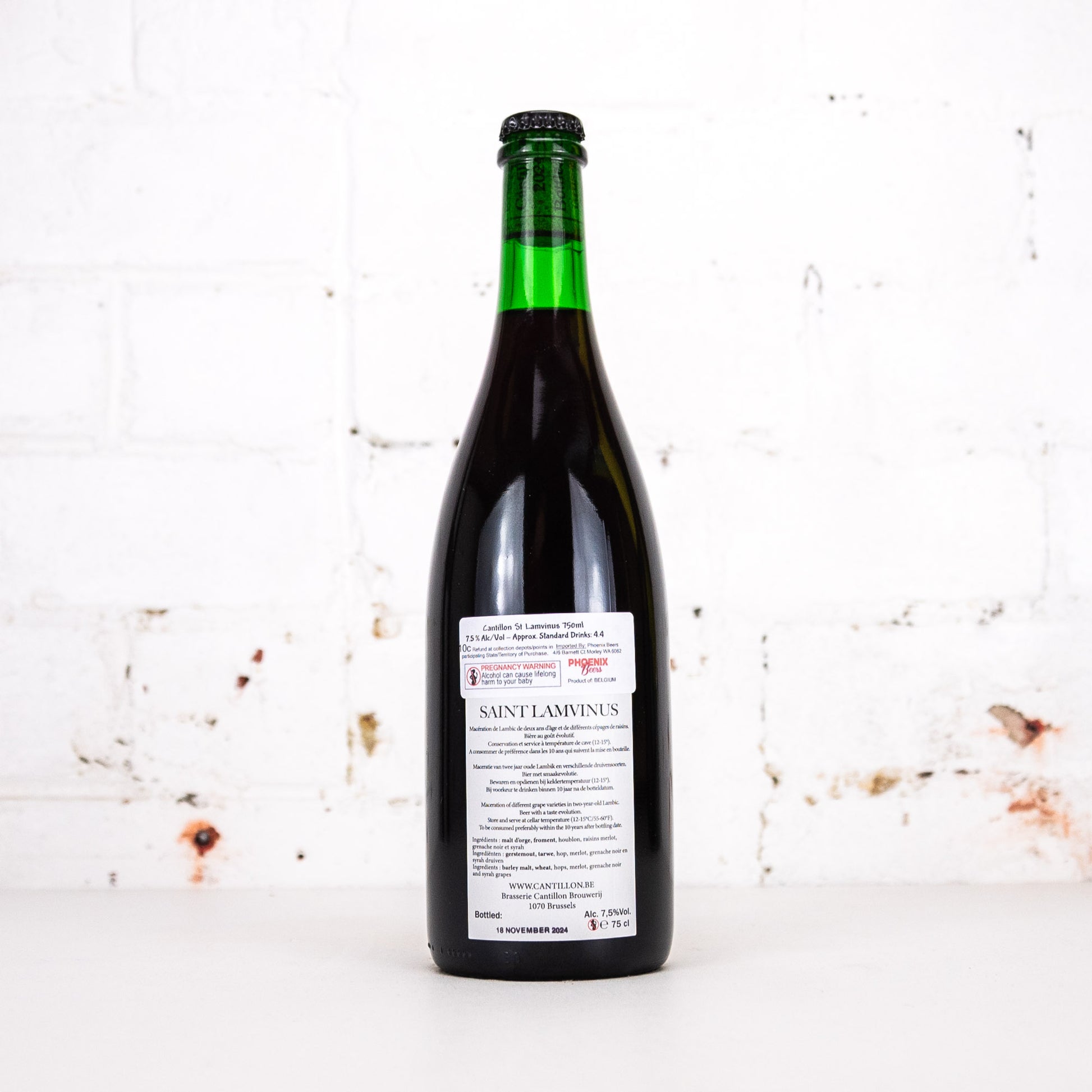 Cantillon - Saint Lamvinus 2024 750ml