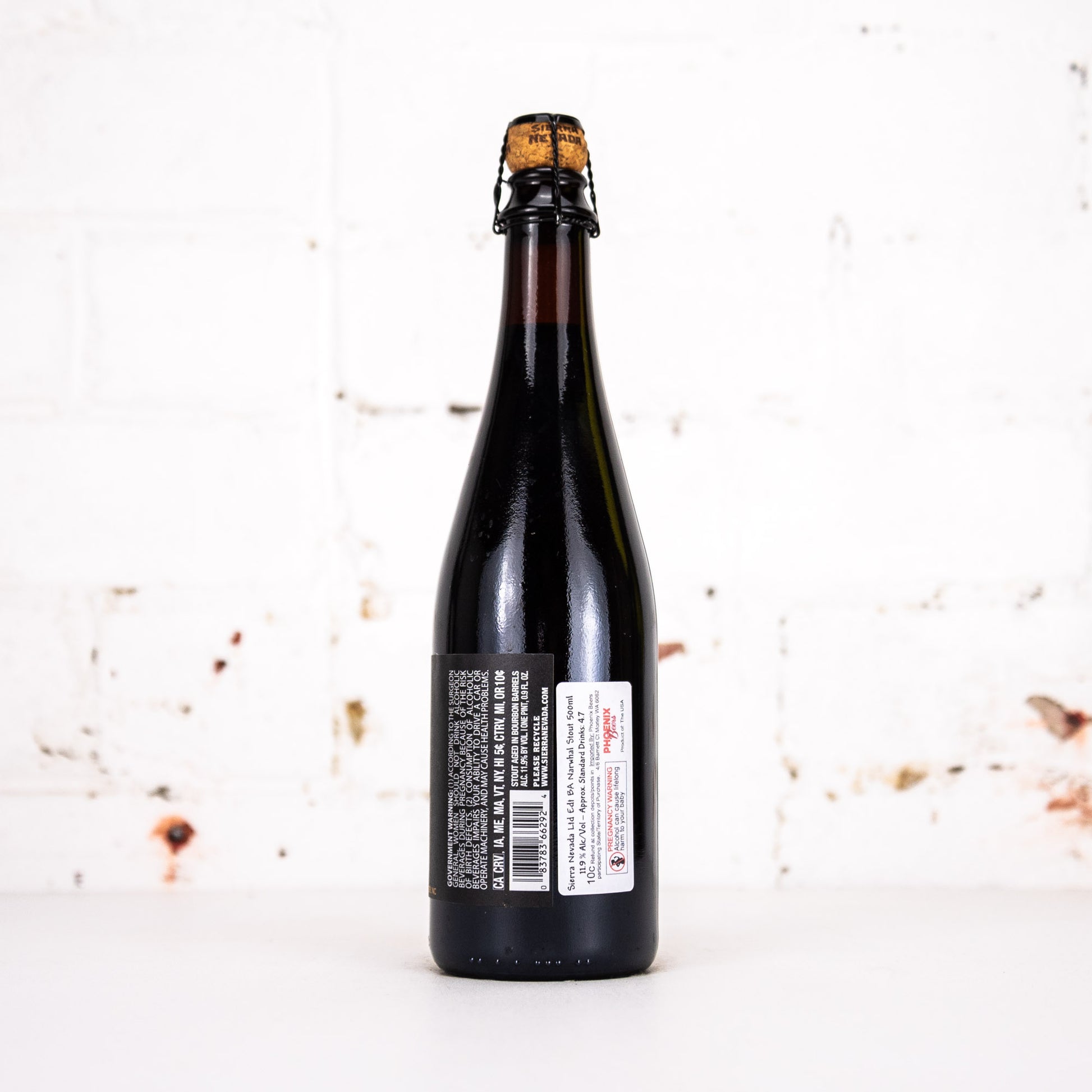 Sierra Nevada - Barrel Aged Narwhal Imperial Stout (Bottle) 500ml